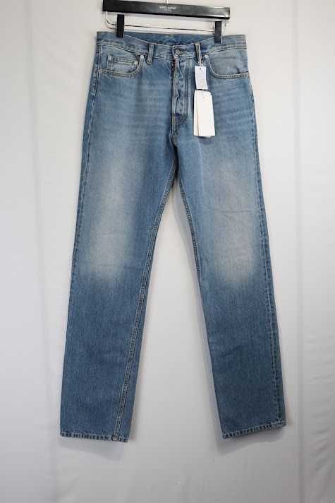 Maison Margiela o1rshd1 Denim Jeans in Blue Size US 33 - 1 Thumbnail