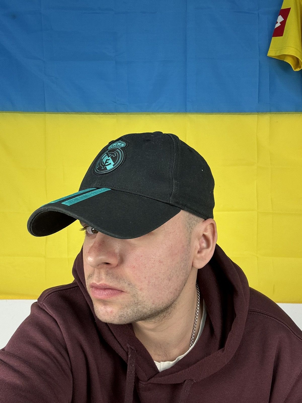 Adidas Adidas Real Madrid Cap Football Soccer Spain Size ONE SIZE - 2 Thumbnail