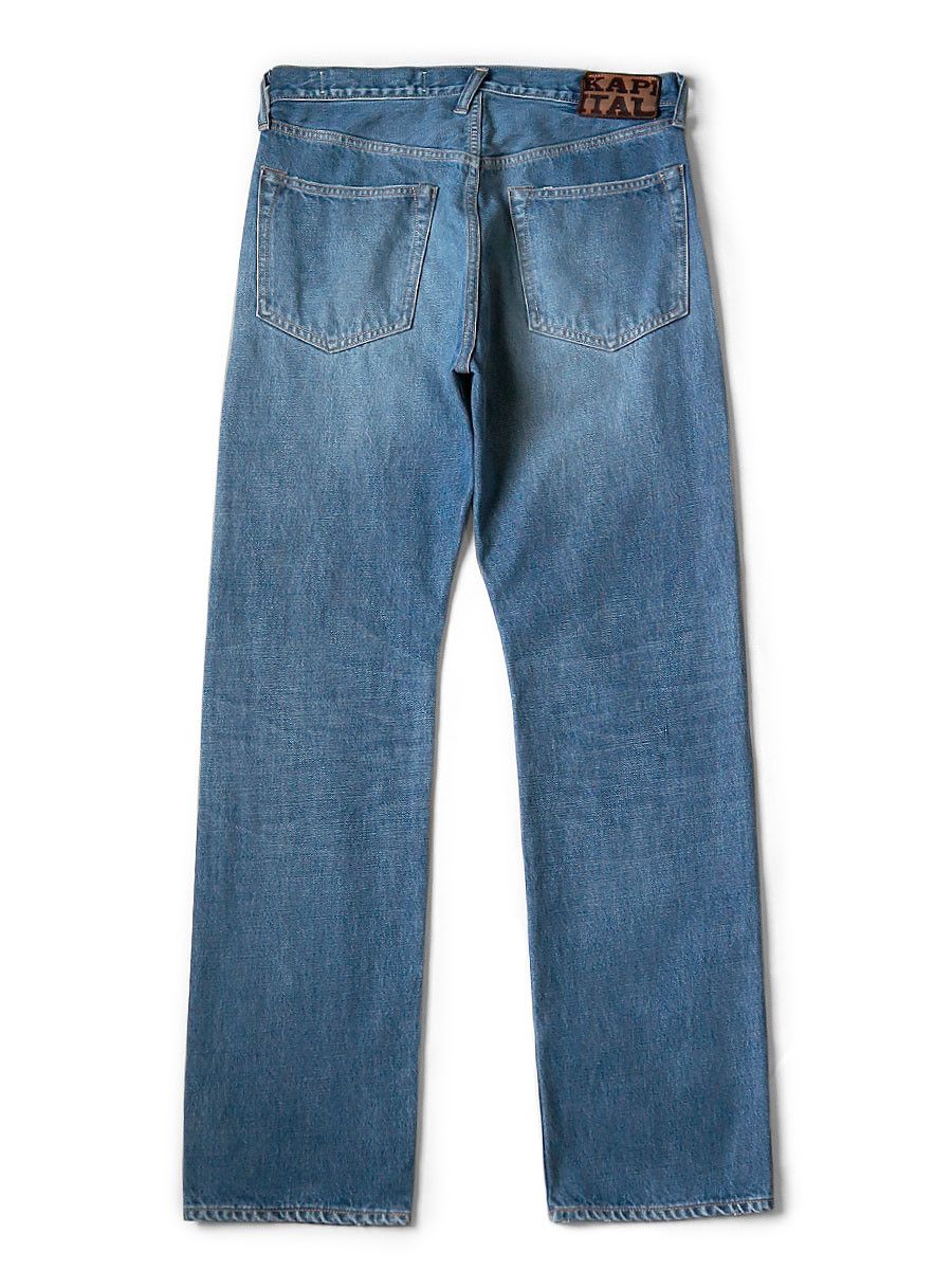 Kapital Kapital 14oz Denim pants TH straight jeans Size US 36 / EU 52 - 2 Thumbnail