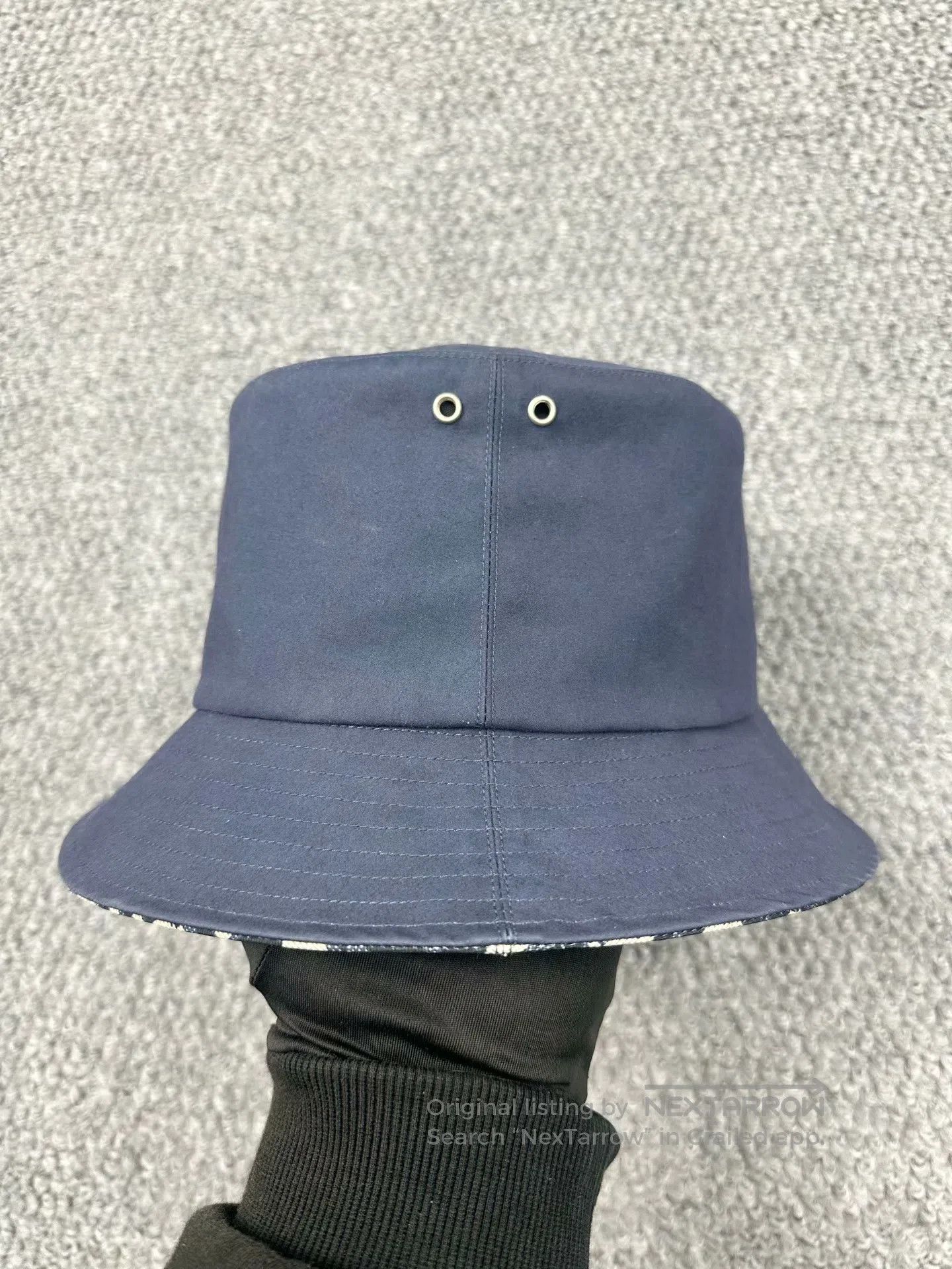 Dior Dior size 57 Double-Sided Monogrammed Old Logo Fisherman's Size ONE SIZE - 4 Thumbnail