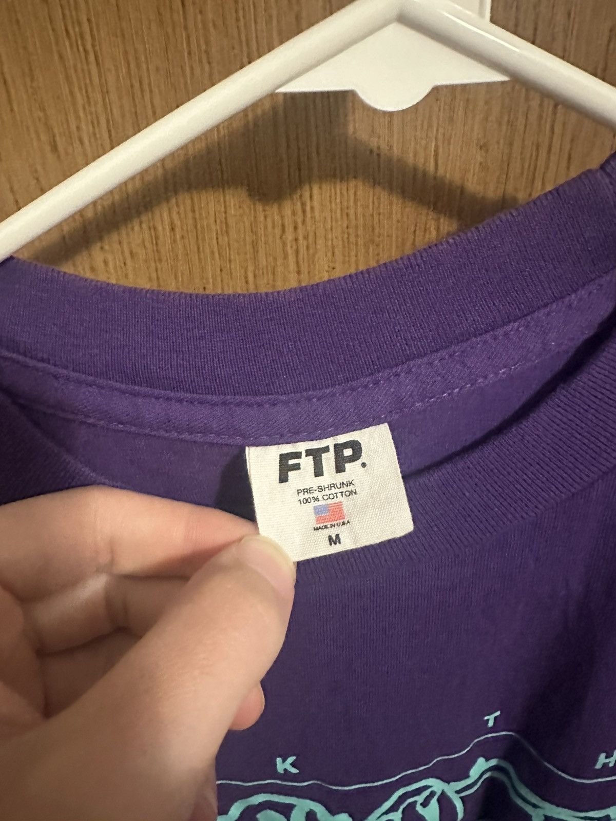 Fuck The Population FTP Tee Size US L / EU 52-54 / 3 - 3 Thumbnail