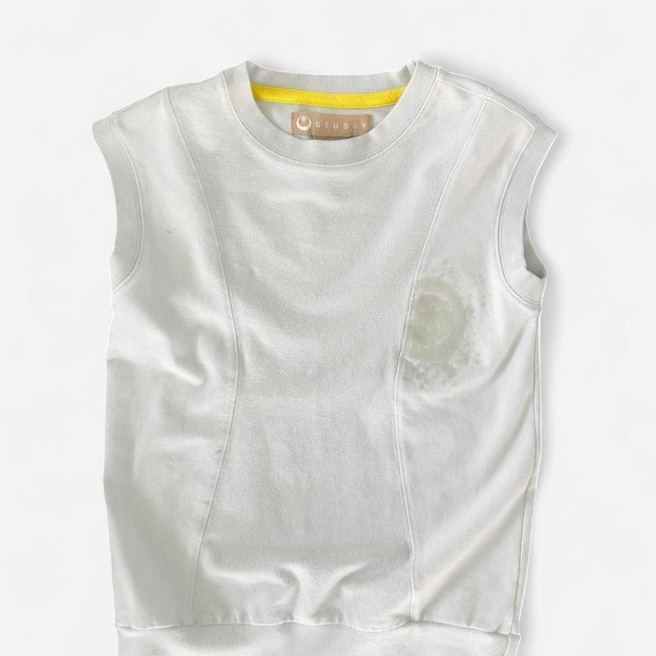 Other Stüssy Women's white grey Sweatshirts Size US 27 - 1 Thumbnail