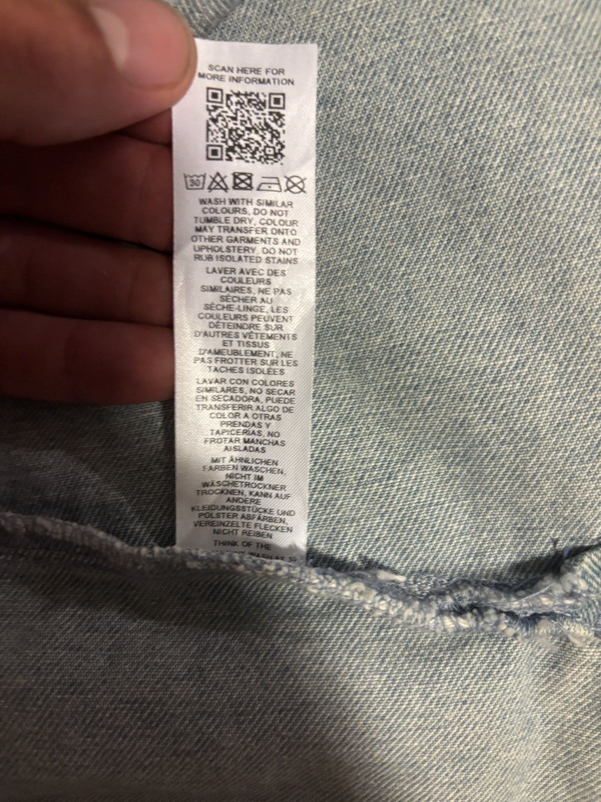Topman Topman Denim Jacket Size L Size US L / EU 52-54 / 3 - 6 Thumbnail