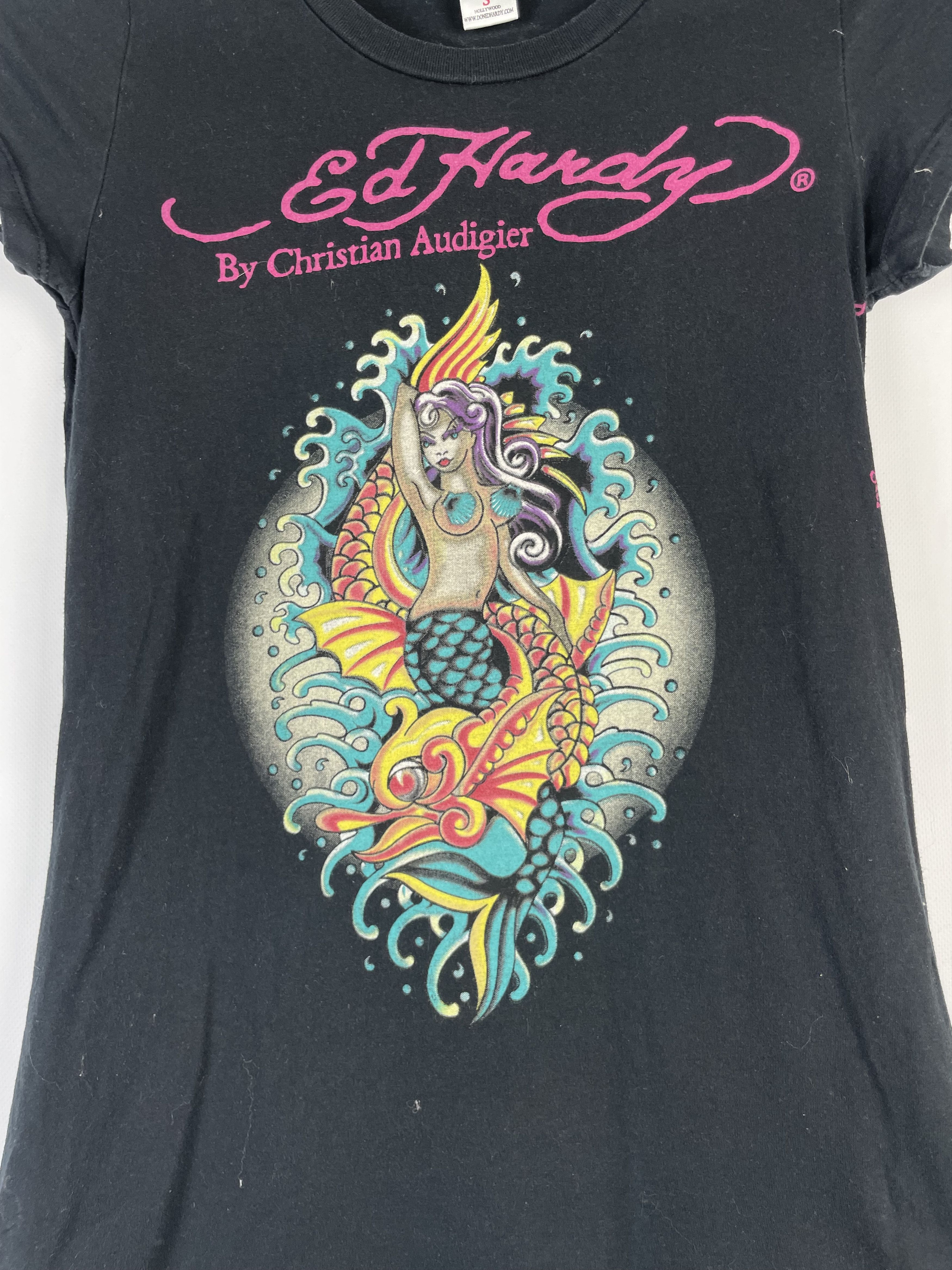 Christian Audigier Vintage Y2K Ed Hardy Tee Size S / US 4 / IT 40 - 3 Thumbnail