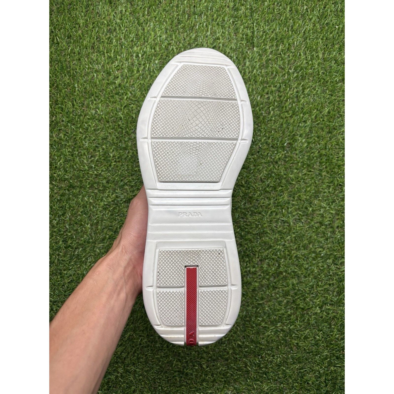 Prada Prada Americas Cup ' White Leather ' | GREAT CONDITION! Size US 11 / EU 44 - 8 Thumbnail