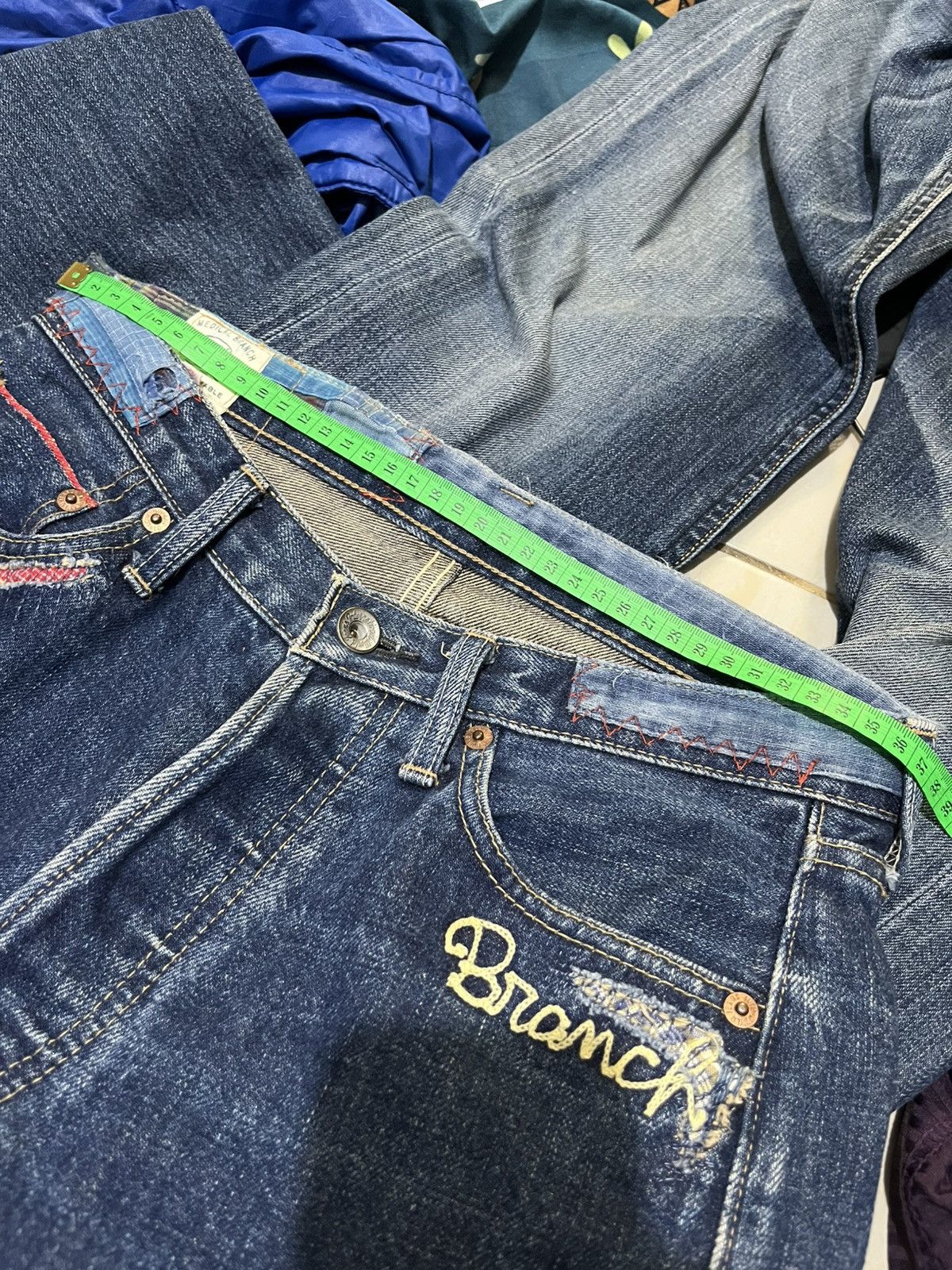 Japanese Brand Medical Branch Patch Denim Size US 30 / EU 46 - 13 Thumbnail