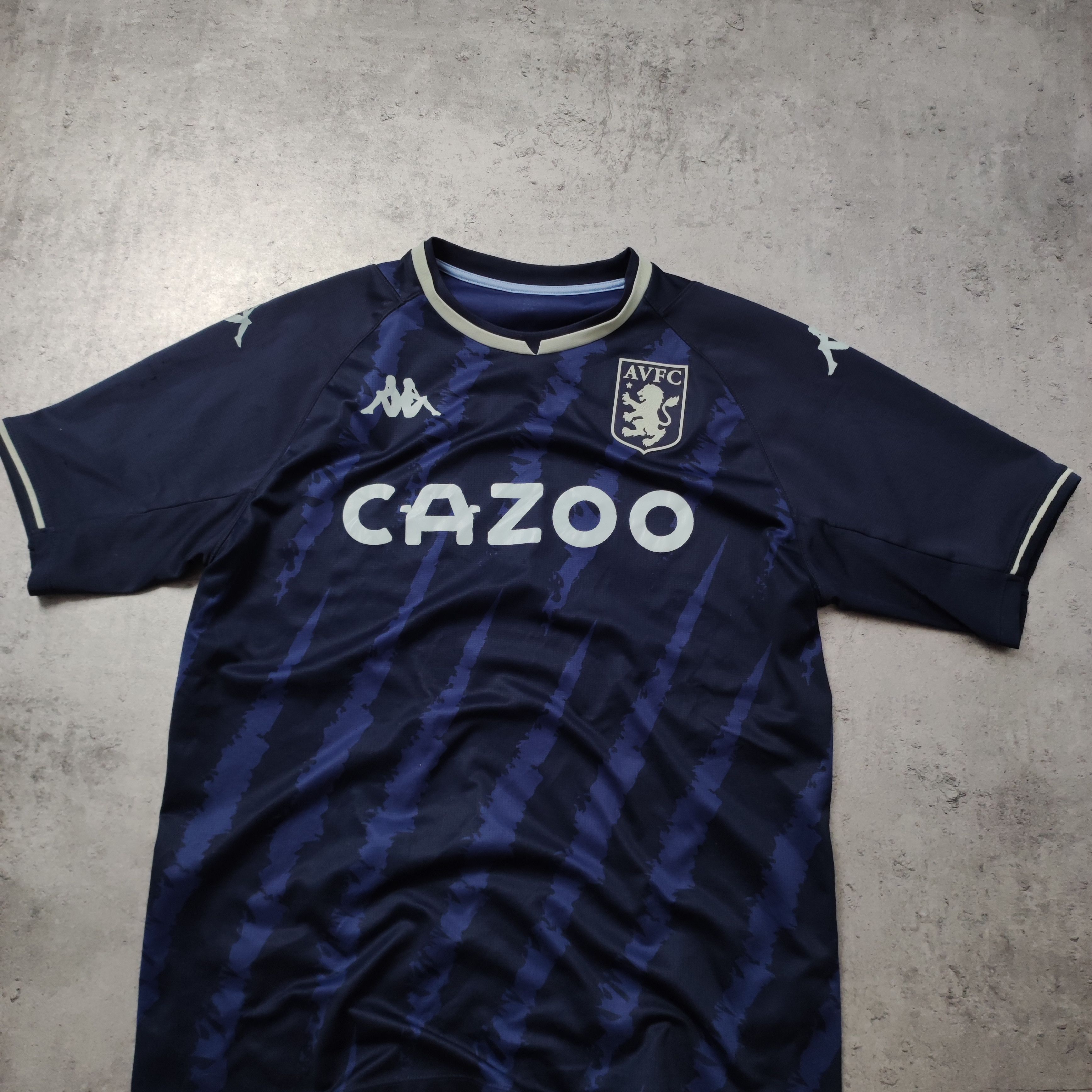 Vintage RARE Aston Villa x Kappa Third 2021 Cazoo Football Jersey Size US L / EU 52-54 / 3 - 2 Thumbnail