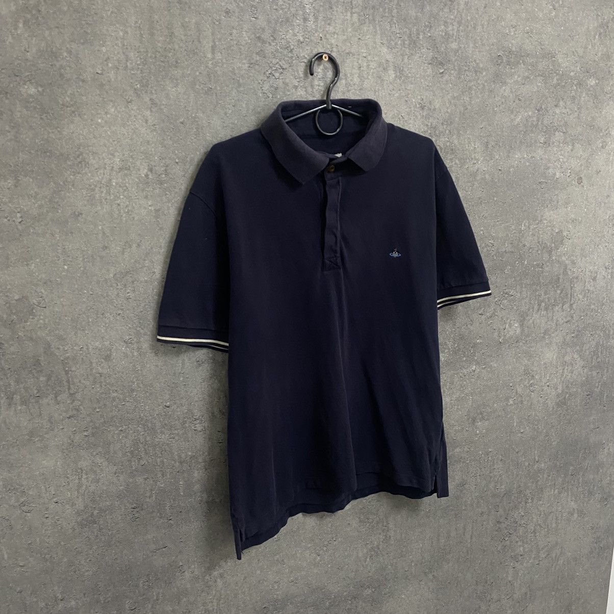 Vivienne Westwood Vivienne Westwood Polo T Shirt Vintage Small Orb Logo Luxury Size US XL / EU 56 / 4 - 3 Thumbnail
