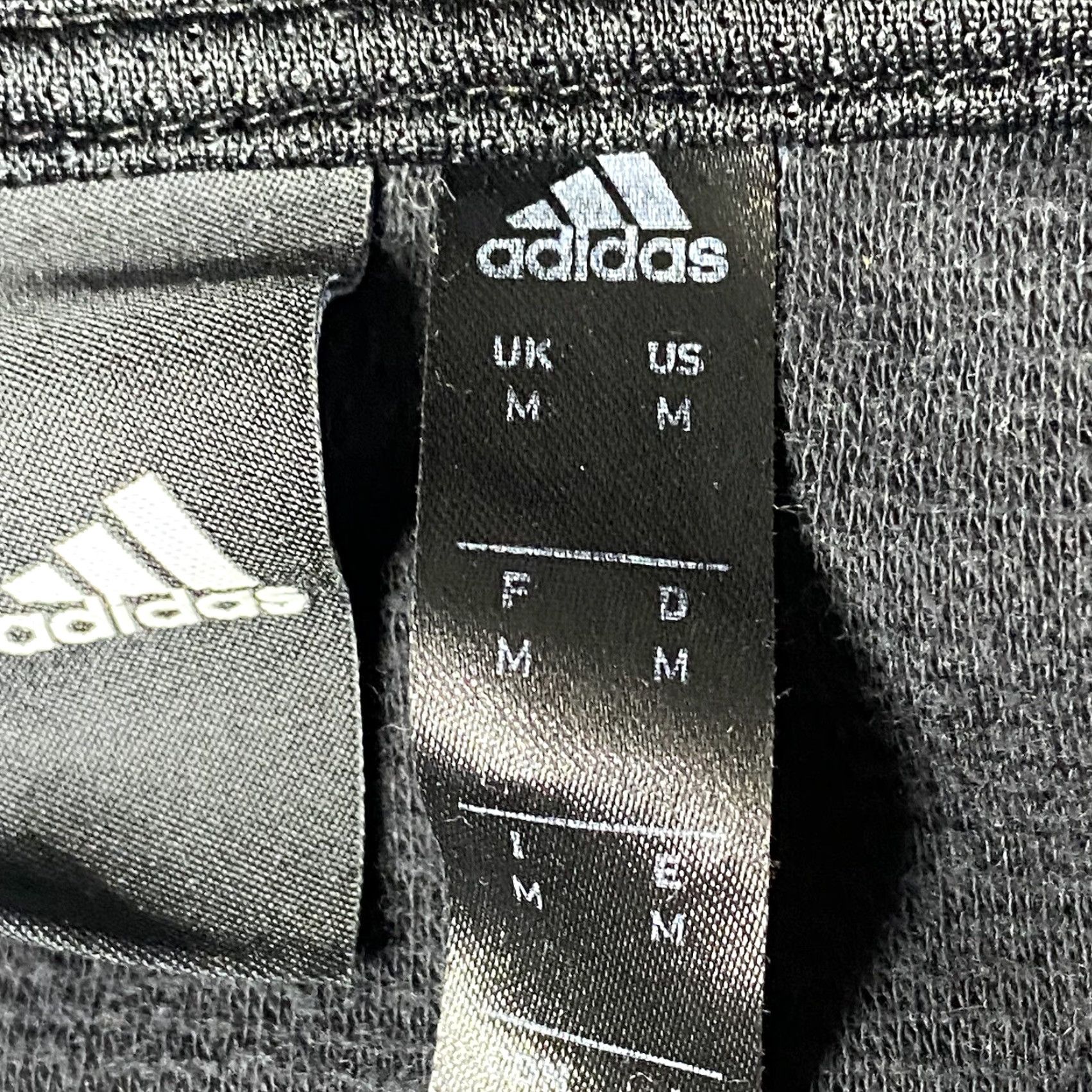 Adidas adidas Sweatshirt Mens Medium Black Hooded Pullover Logo Size US M / EU 48-50 / 2 - 5 Thumbnail