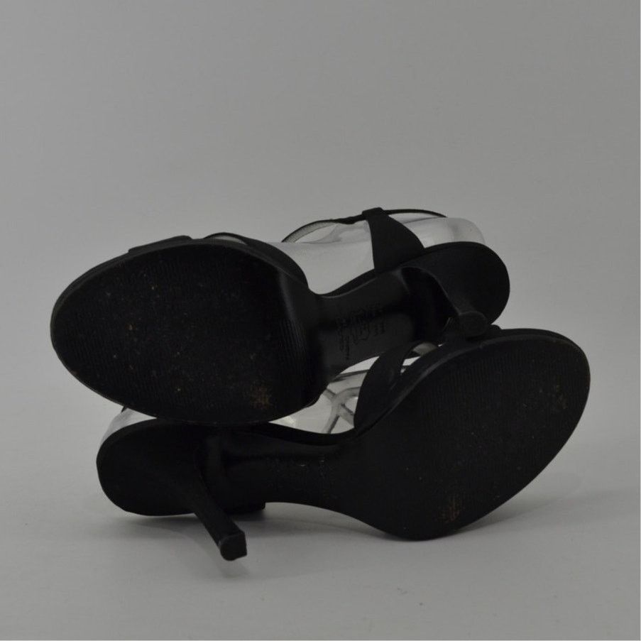 Other The Touch of Nina Sz 10 Black Satin Mother of the Bride Size US 10 / IT 40 - 8 Thumbnail