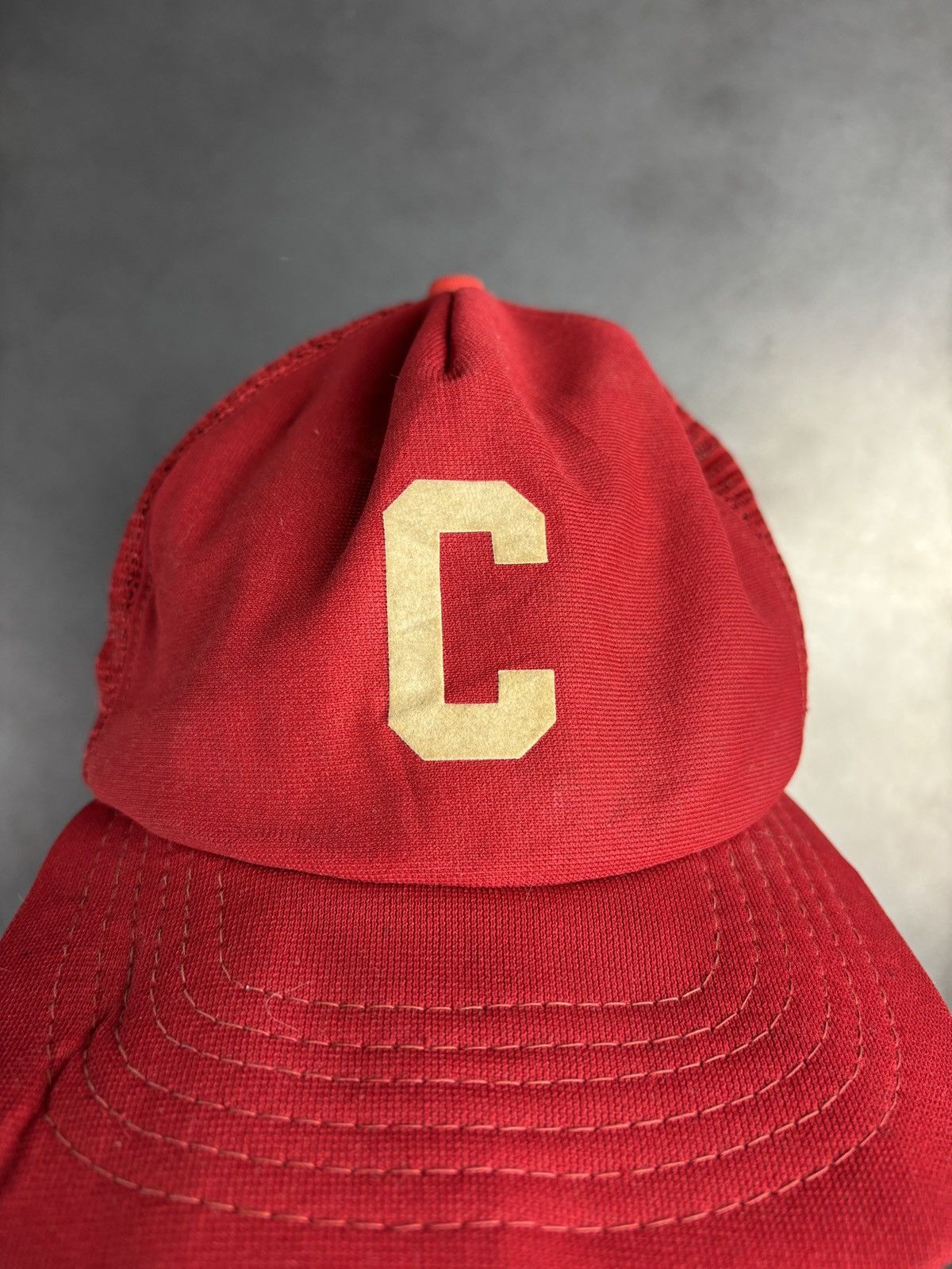 New Era × Vintage 1970s New Era Baseball Cap 80s Vintage Trucker Hat Mesh Snap Size ONE SIZE - 8 Thumbnail