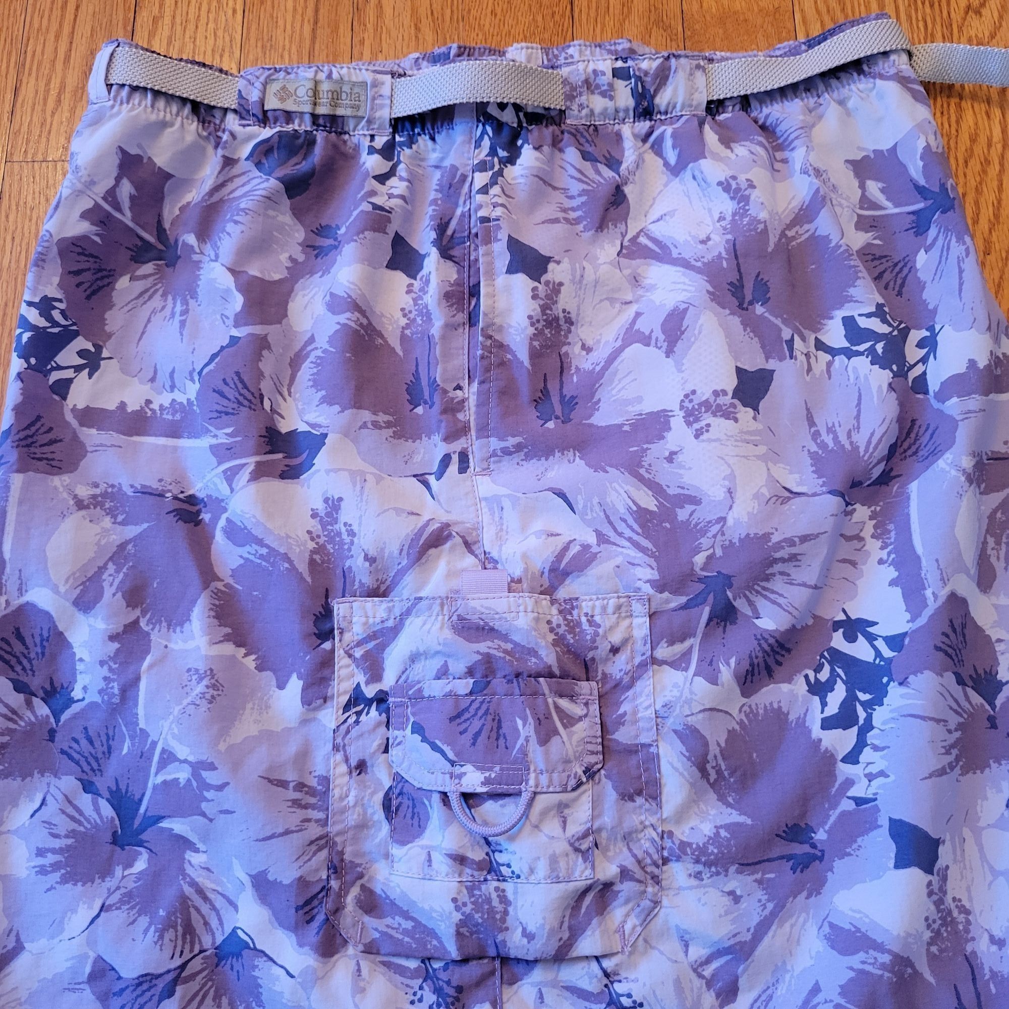 Columbia Columbia Purple Floral Skirt S Pockets Hiking Outdoor Cargo Size 32" / US 10 / IT 46 - 5 Thumbnail