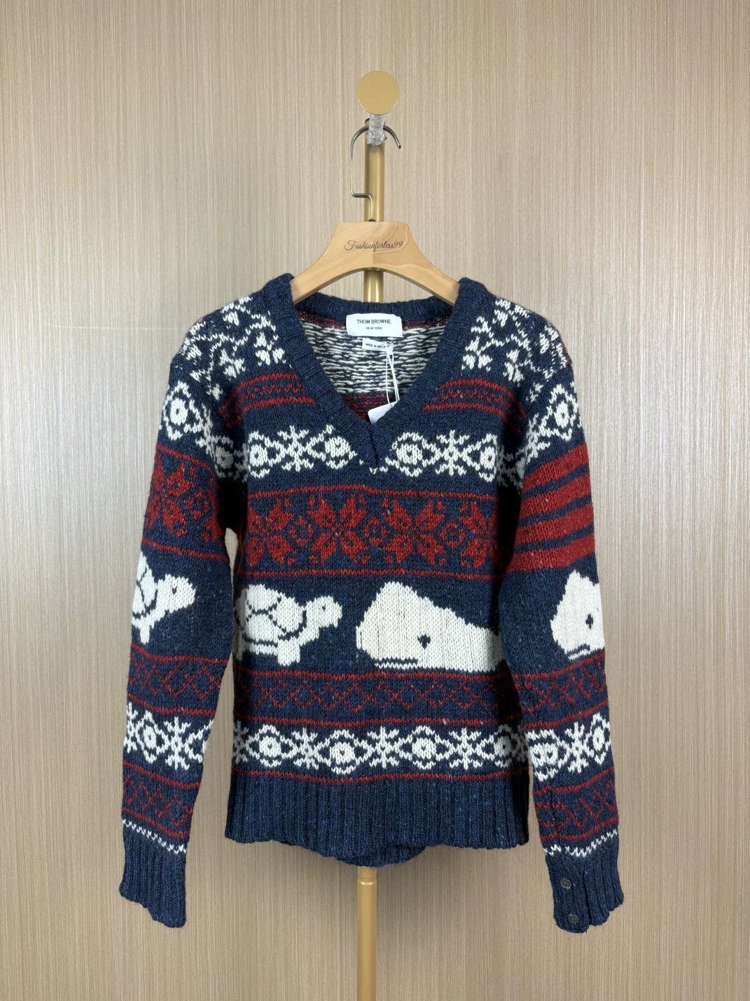 Thom Browne thom browne whale knit sweater Size US M / EU 48-50 / 2 - 1 Thumbnail