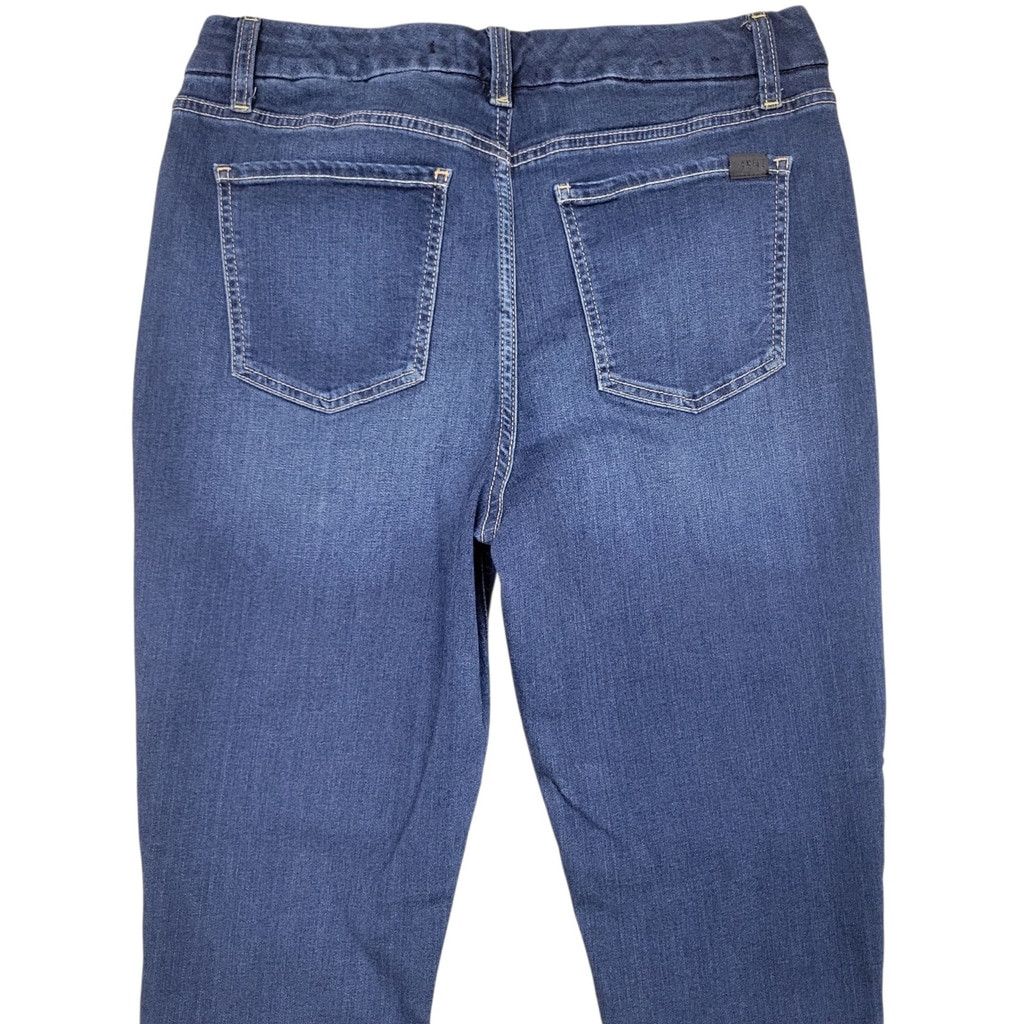 Jennifer Lopez Seven For All Mankind Jen7 Women's Medium Wash Blue Ankle Sk Size 30" / US 8 / IT 44 - 7 Thumbnail