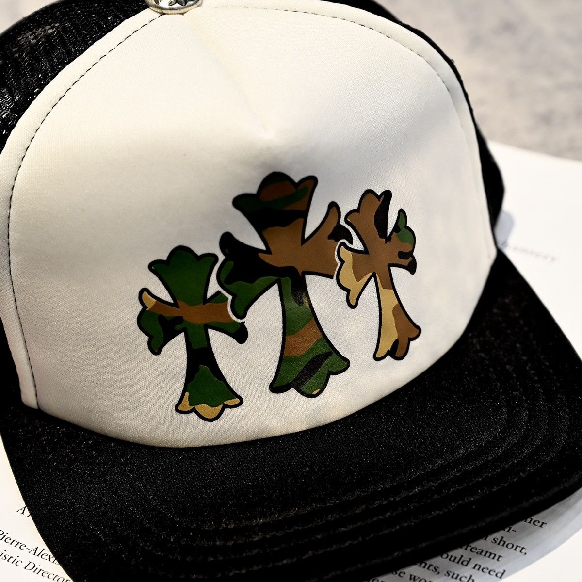 Chrome Hearts CHROME HEARTS CEMETERY TRUCKER HAT Size ONE SIZE - 5 Thumbnail