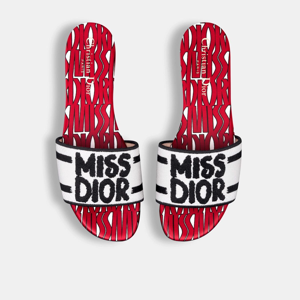 Dior o1bcso1str0226 Dway Slide in Mulicolor Size US 8 / IT 38 - 3 Thumbnail