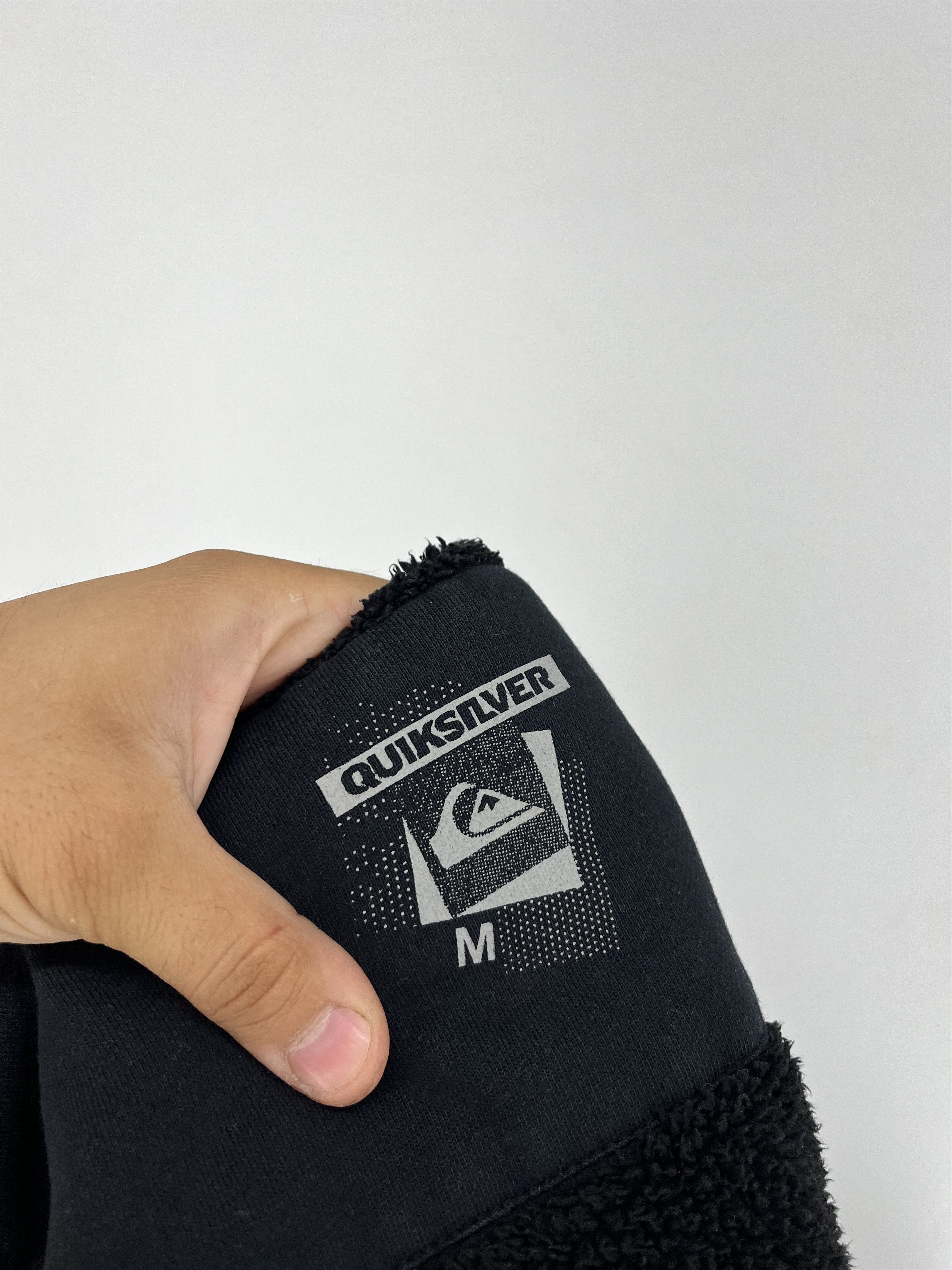 Japanese Brand × Quiksilver Quiksilver Sherpa Lined Zip Hoodie Adult Medium Size US M / EU 48-50 / 2 - 7 Thumbnail