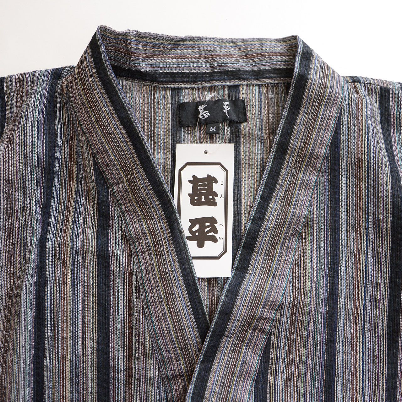 Other Jinbei Kimono Jacket Lightweight Cotton Summer Top for Men Size US S / EU 44-46 / 1 - 6 Thumbnail