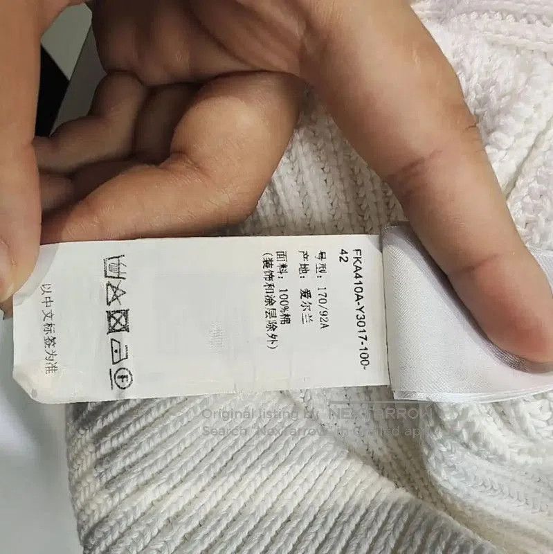 Thom Browne Thom Browne White Wool Women's Pullover Sweater . Size L / US 10 / IT 46 - 9 Thumbnail