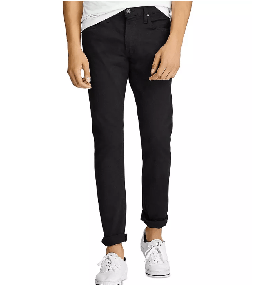 Polo Ralph Lauren Sullivan Slim Fit Jeans in Black ( 34x32 )