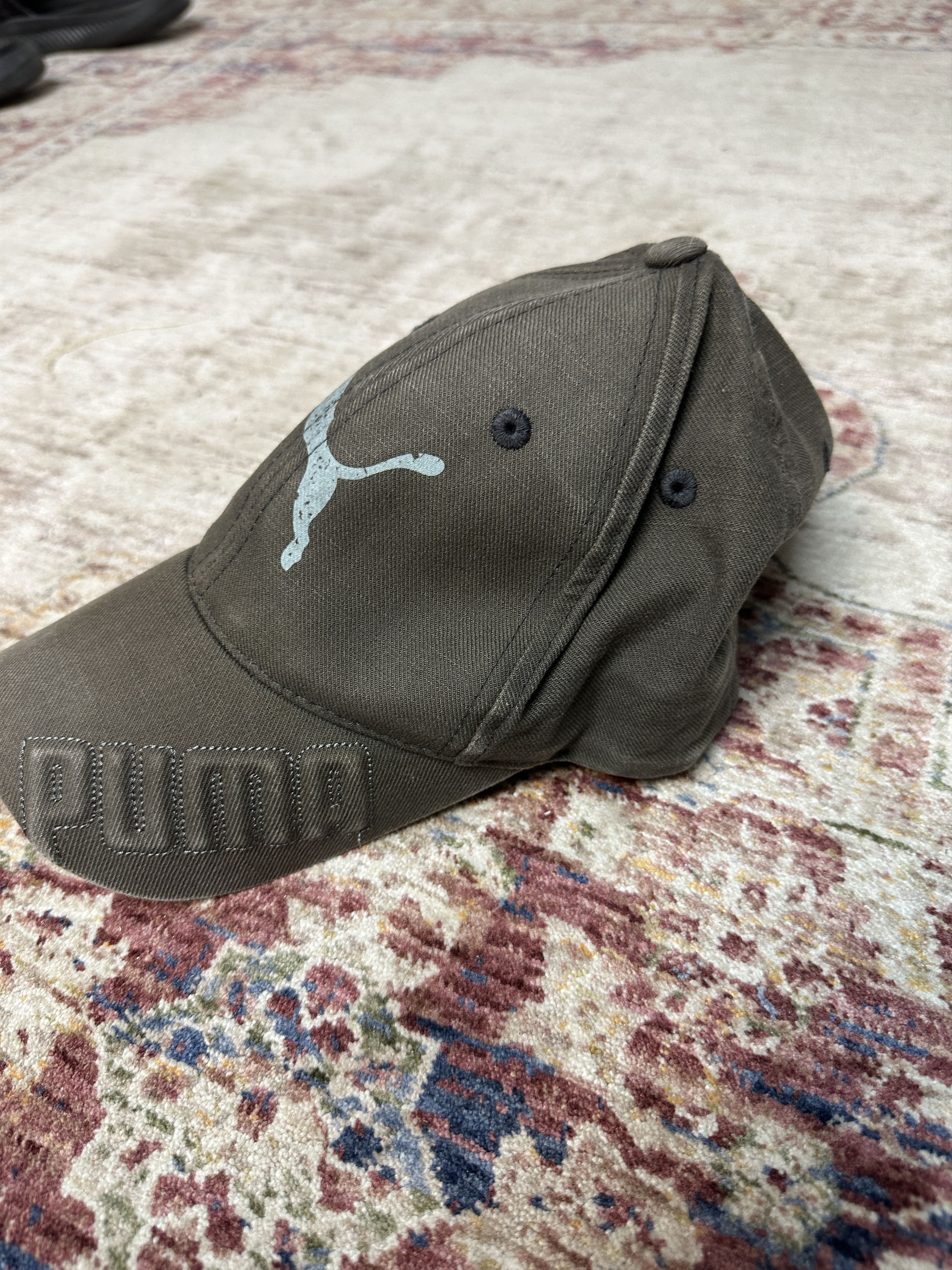 Puma Puma Men's Snapback Dark Gray Baseball Hat Size ONE SIZE - 2 Thumbnail