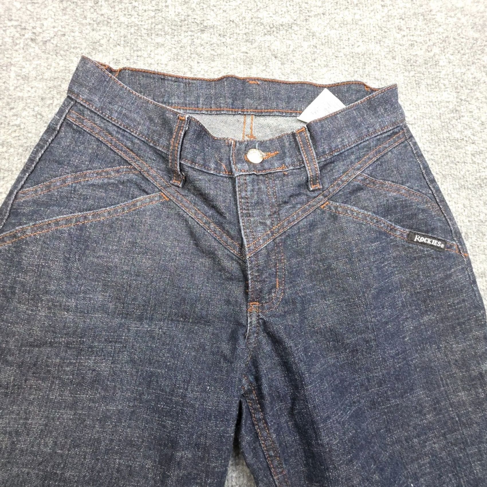 Vintage Vintage Rocky Mountain Rockies Pants Juniors Blue Size 26" / US 2 / IT 38 - 3 Thumbnail