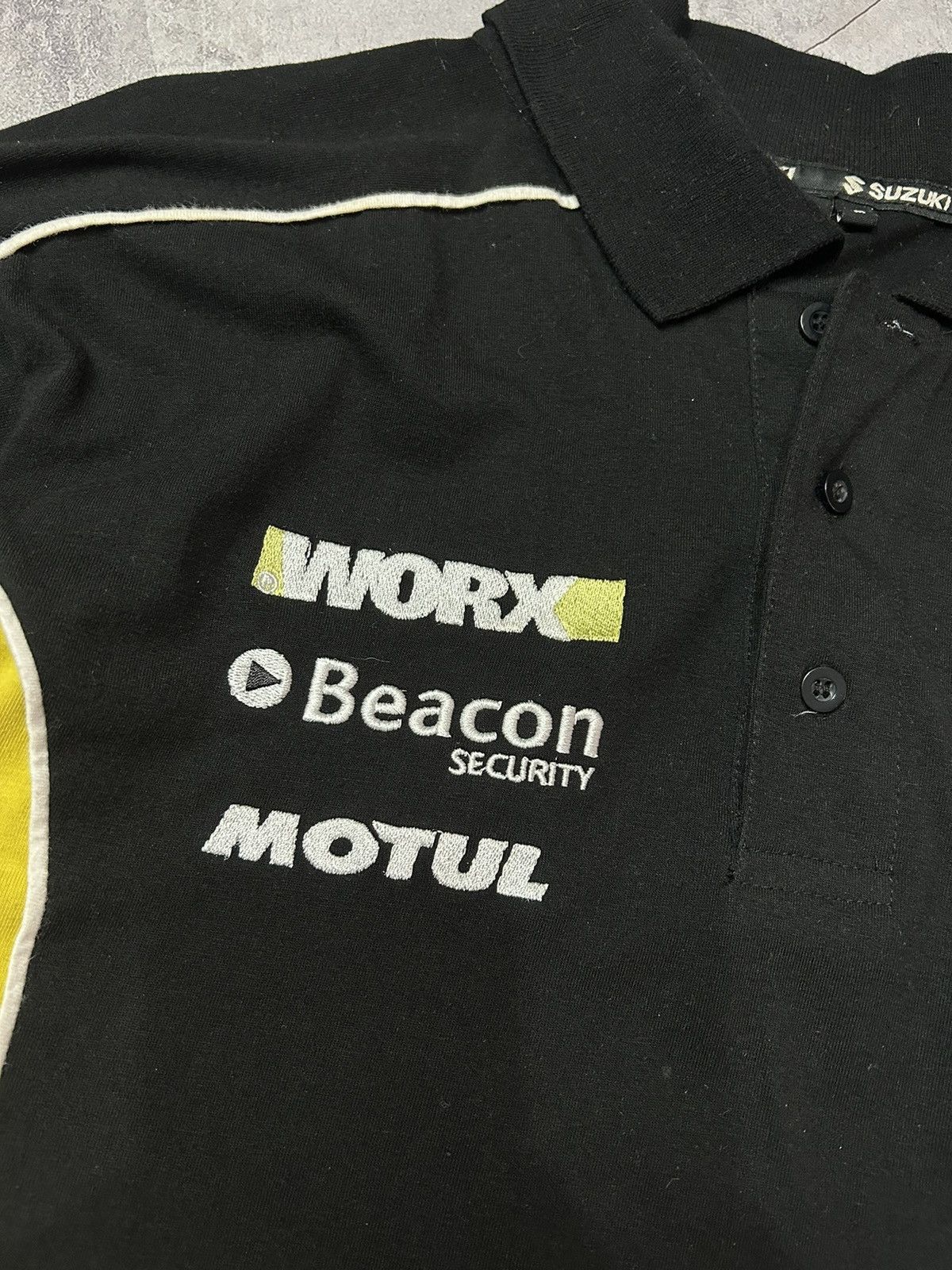 Vintage Vintage Racing Polo Shirt Suzuki Relentless y2k style Size US M / EU 48-50 / 2 - 5 Thumbnail