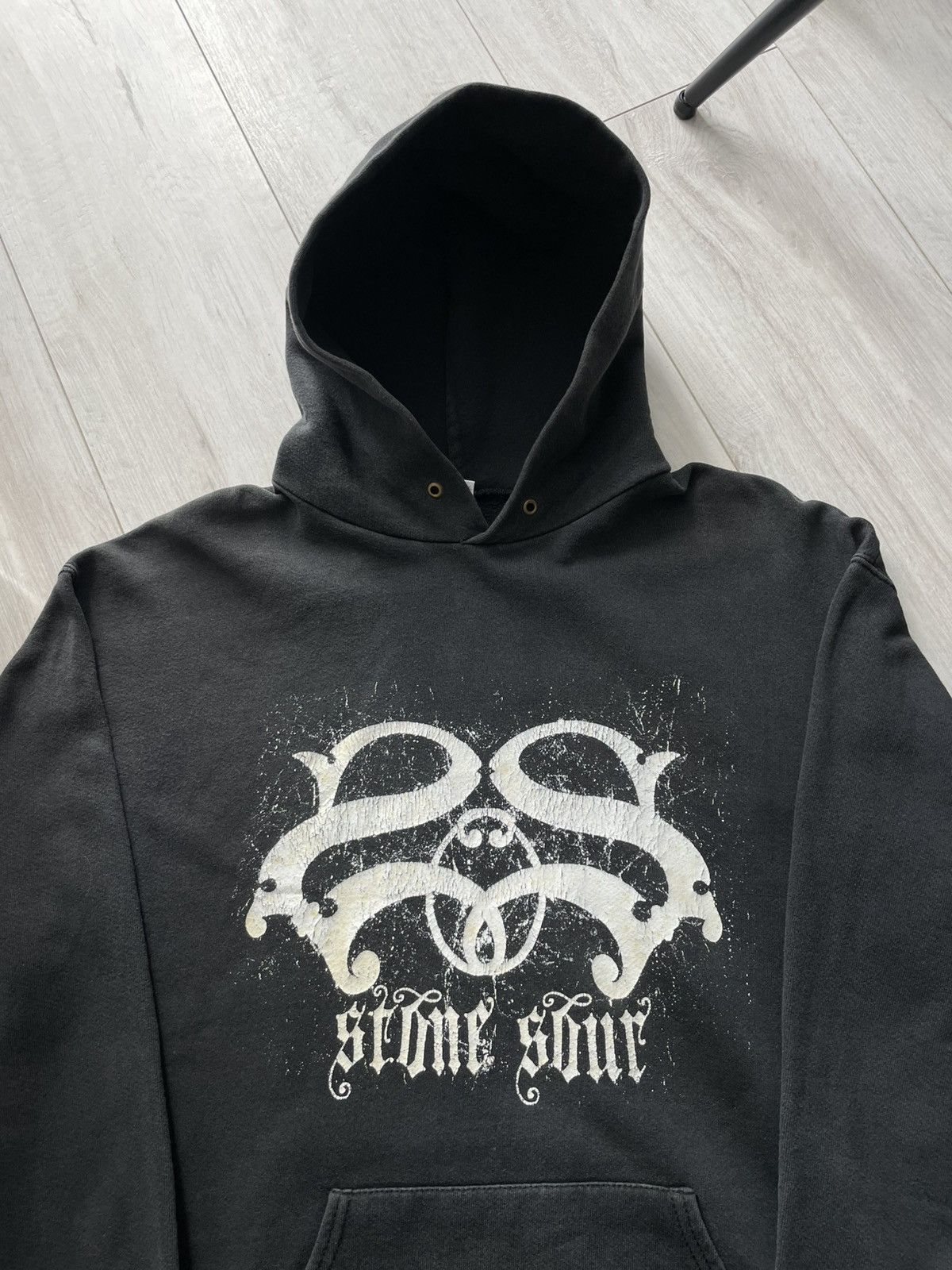 Band Tees Vintage 0Os Stone Sour Corey Taylor Band Rock Hoodie RARE Size US M / EU 48-50 / 2 - 4 Thumbnail