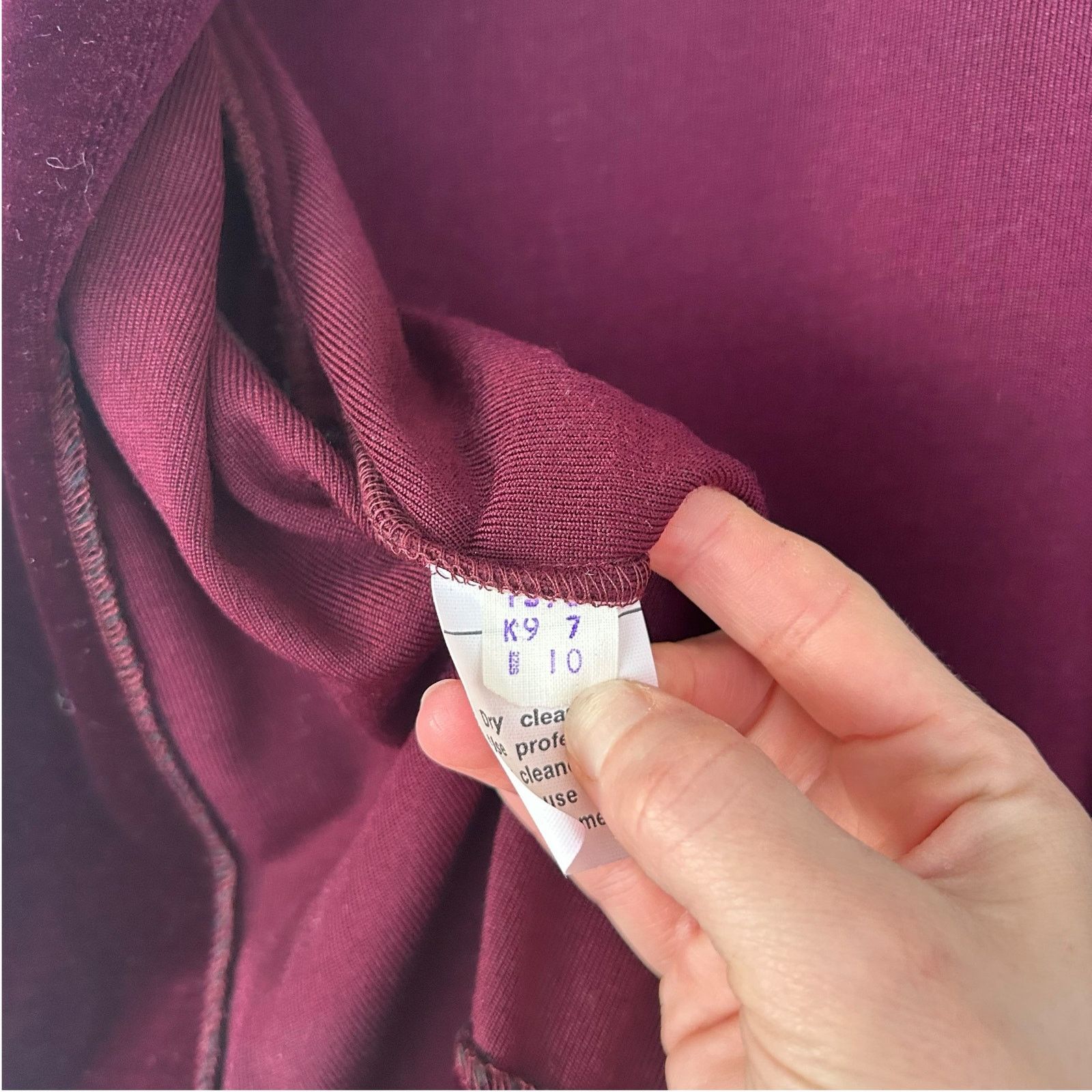 Vintage Vintage Choice by Butte Maroon Velvet Blazer Sz S Size S / US 4 / IT 40 - 4 Thumbnail