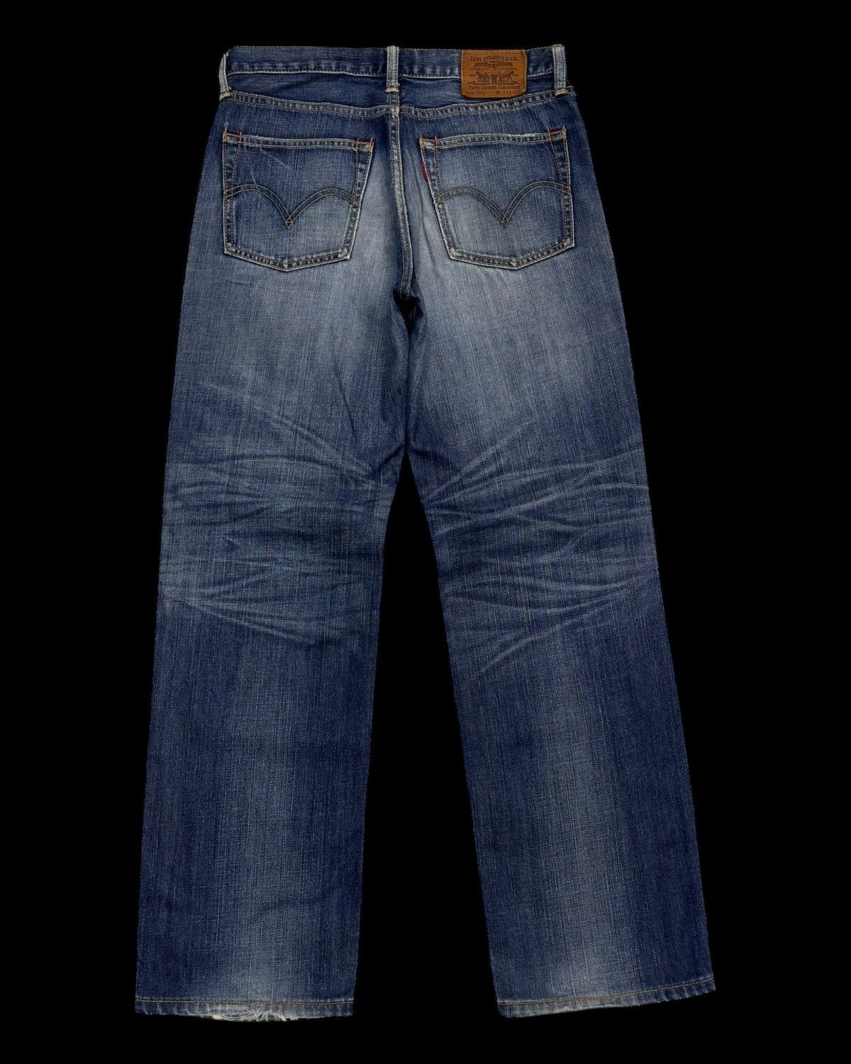 If Six Was Nine 🔥LEVIS 702 DISTRESS CLAWMARK DENIM JEANS Size US 31 - 6 Thumbnail