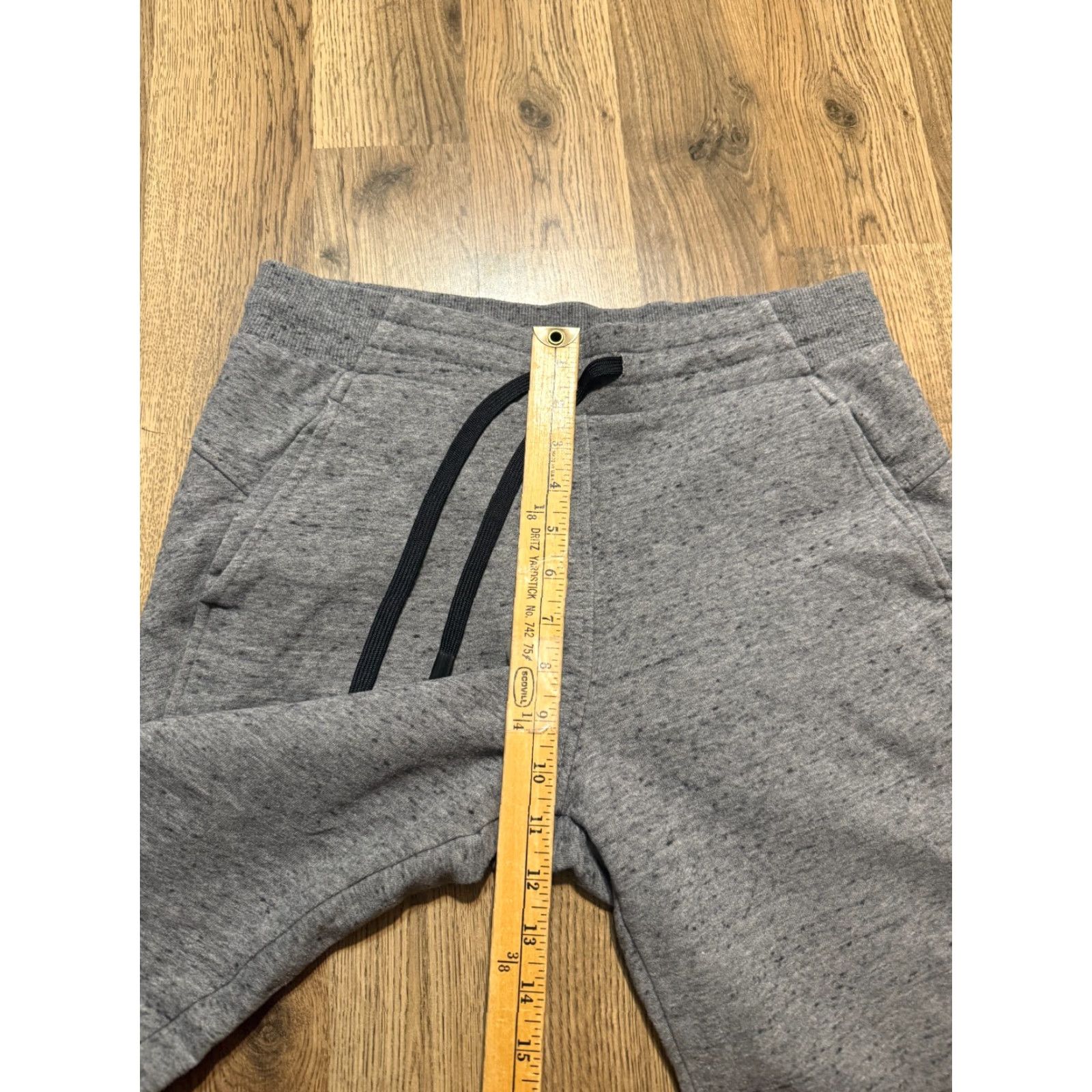 Vintage All in Motion Pants Men’s Small Gray Sweatpants Drawstring Regular Inseam 24.5 Size US 29 - 6 Thumbnail