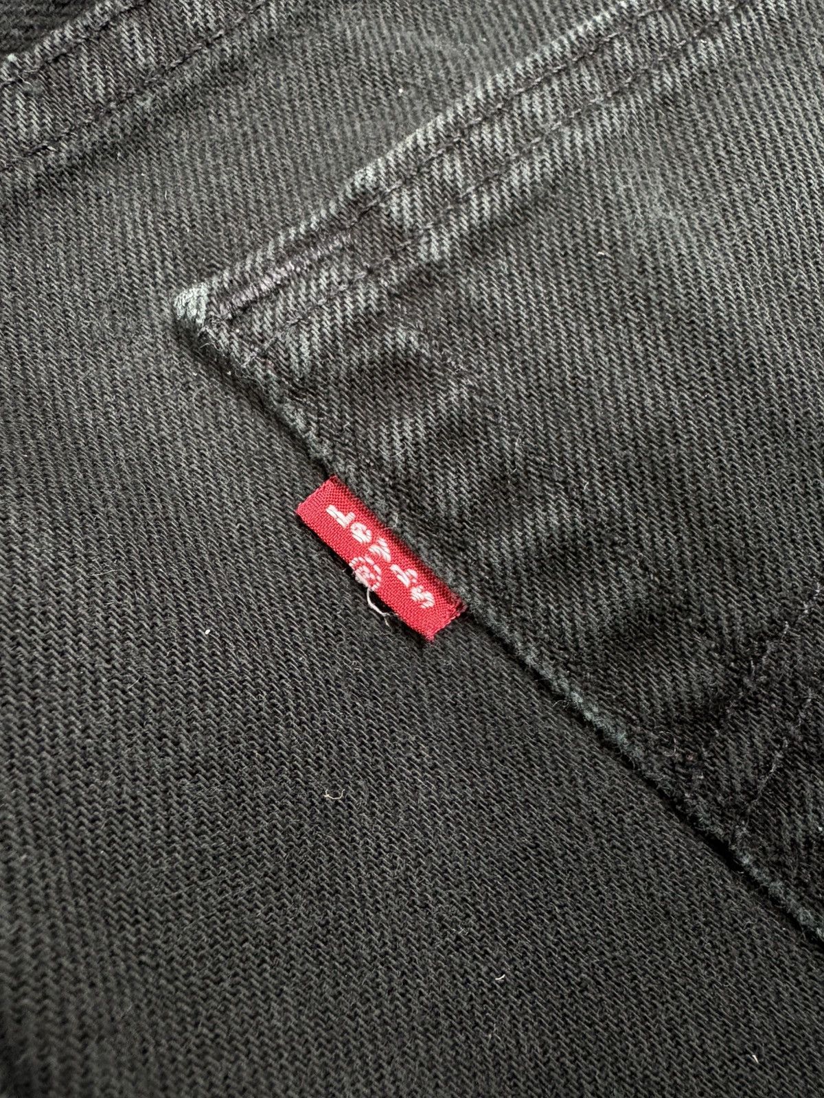 Levi's Vintage Clothing LEVIS Vintage Black Denim Baggy Jeans Pants Streetwear Hype Size US 38 / EU 54 - 7 Thumbnail