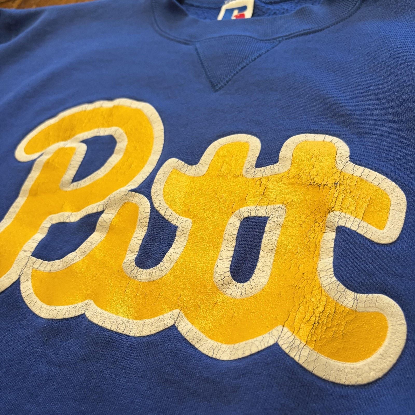 Russell Athletic Vintage Pitt Panthers Sweatshirt Mens Large Russell Athletic Size US L / EU 52-54 / 3 - 5 Thumbnail