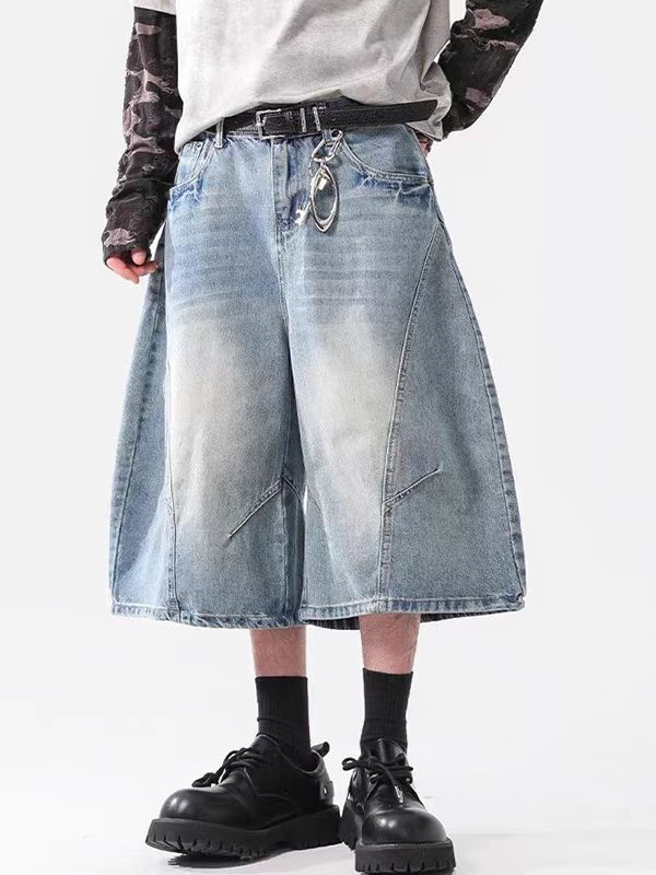 Jean Loose-fitting blue wide-leg jeans Size US 34 / EU 50 - 1 Thumbnail