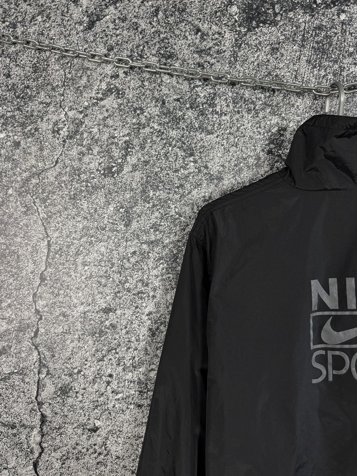 Nike Vintage 90s Nike Sport Nylon Jacket Windbreaker Size L Size US L / EU 52-54 / 3 - 15 Thumbnail
