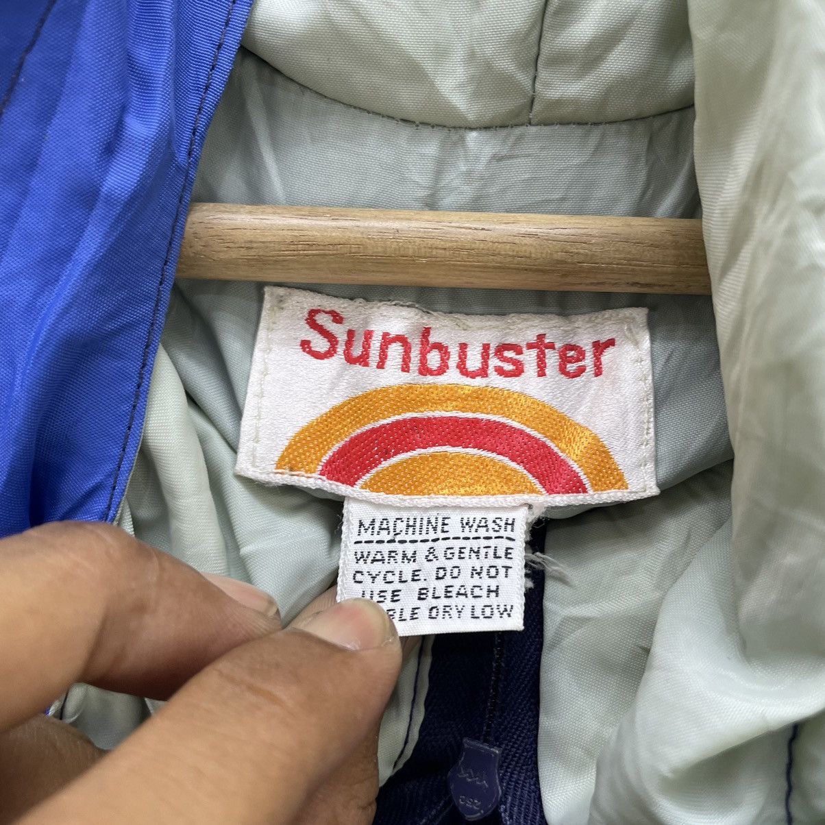 Japanese Brand × Vintage Vintage 80s Sunbuster Anorak Jacket Size US M / EU 48-50 / 2 - 3 Thumbnail