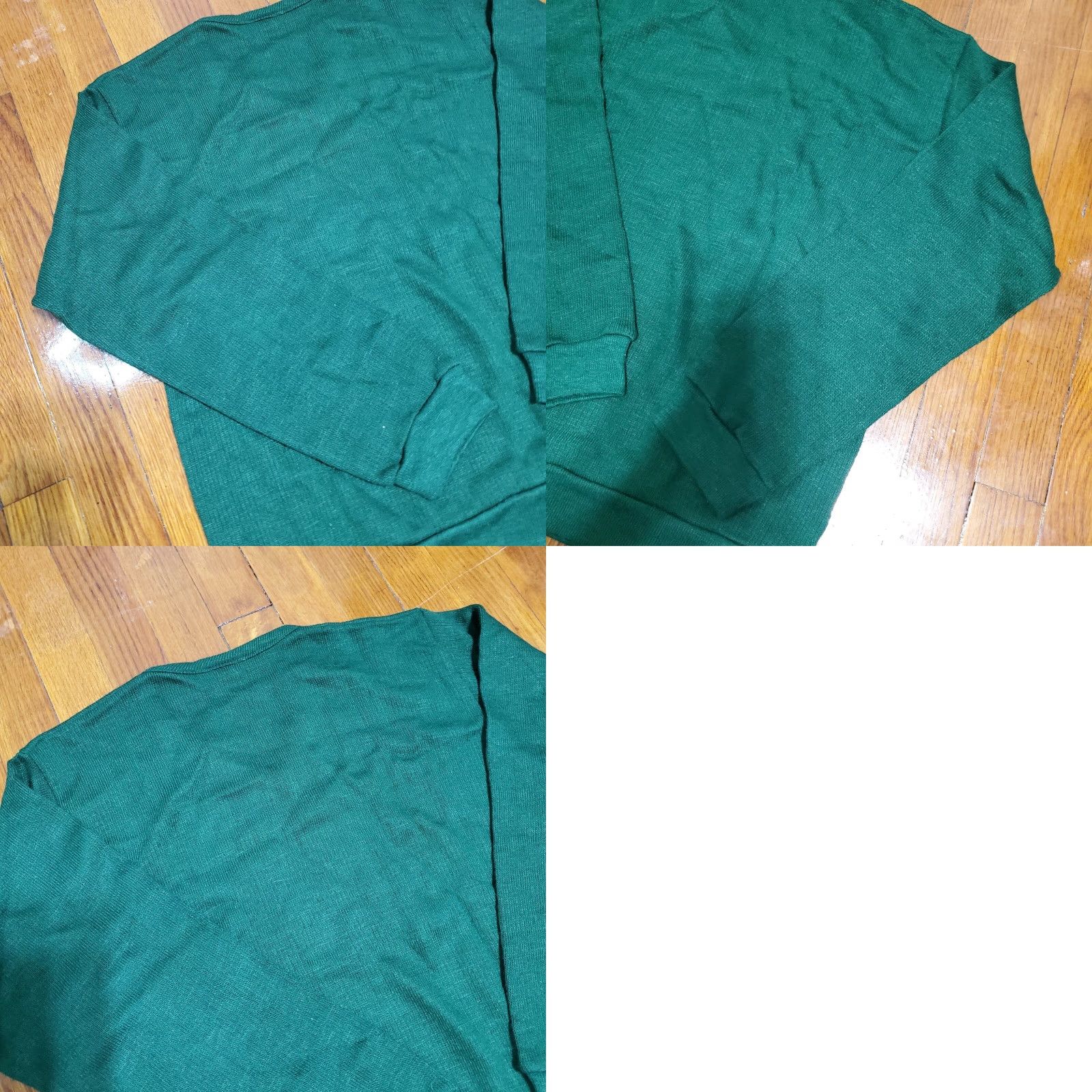 Vintage VINTAGE Artex University Sweater V-Neck Green size M Regular Knit Pullover Logo Graphic Print Men’s Size US M / EU 48-50 / 2 - 9 Thumbnail