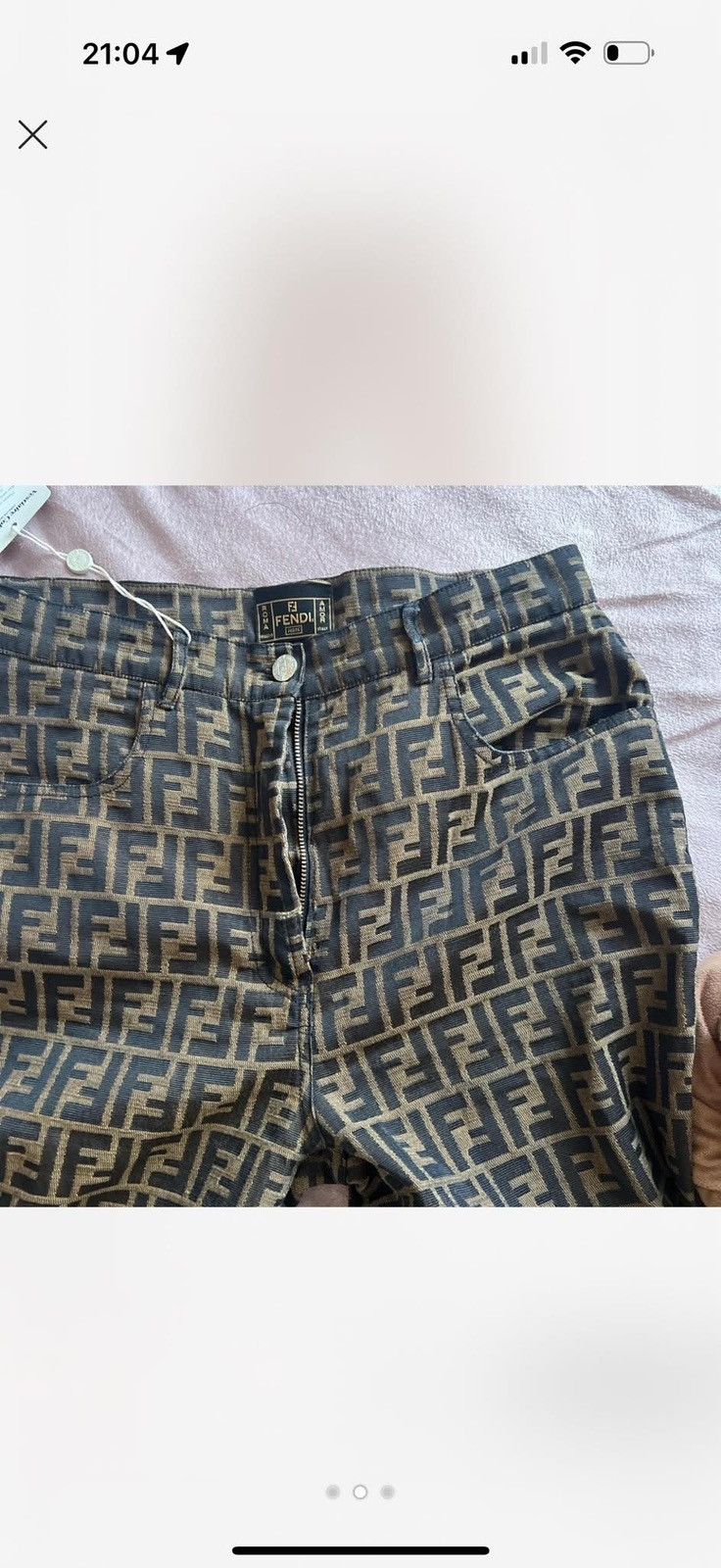 Fendi Fendi zucca monogram straight pants Size 32" / US 10 / IT 46 - 3 Thumbnail