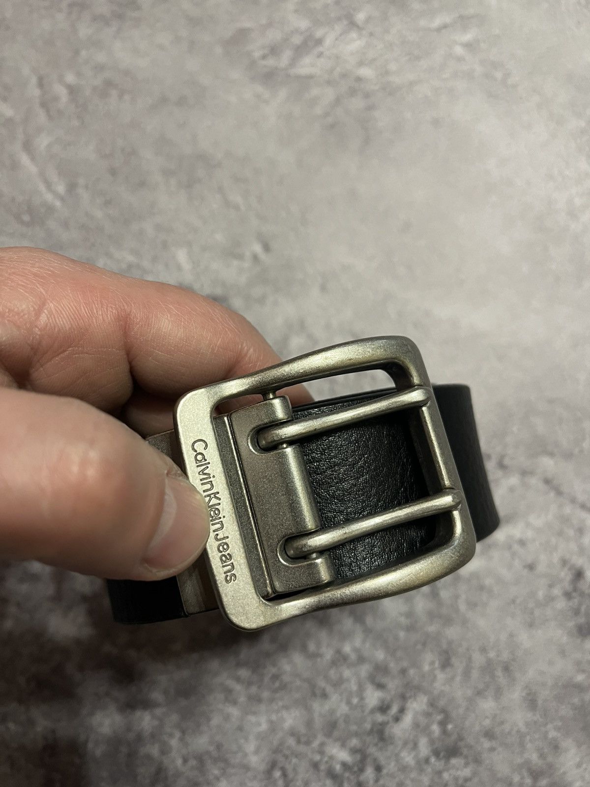 Calvin Klein Calvin Klein leather belt Size ONE SIZE - 5 Thumbnail