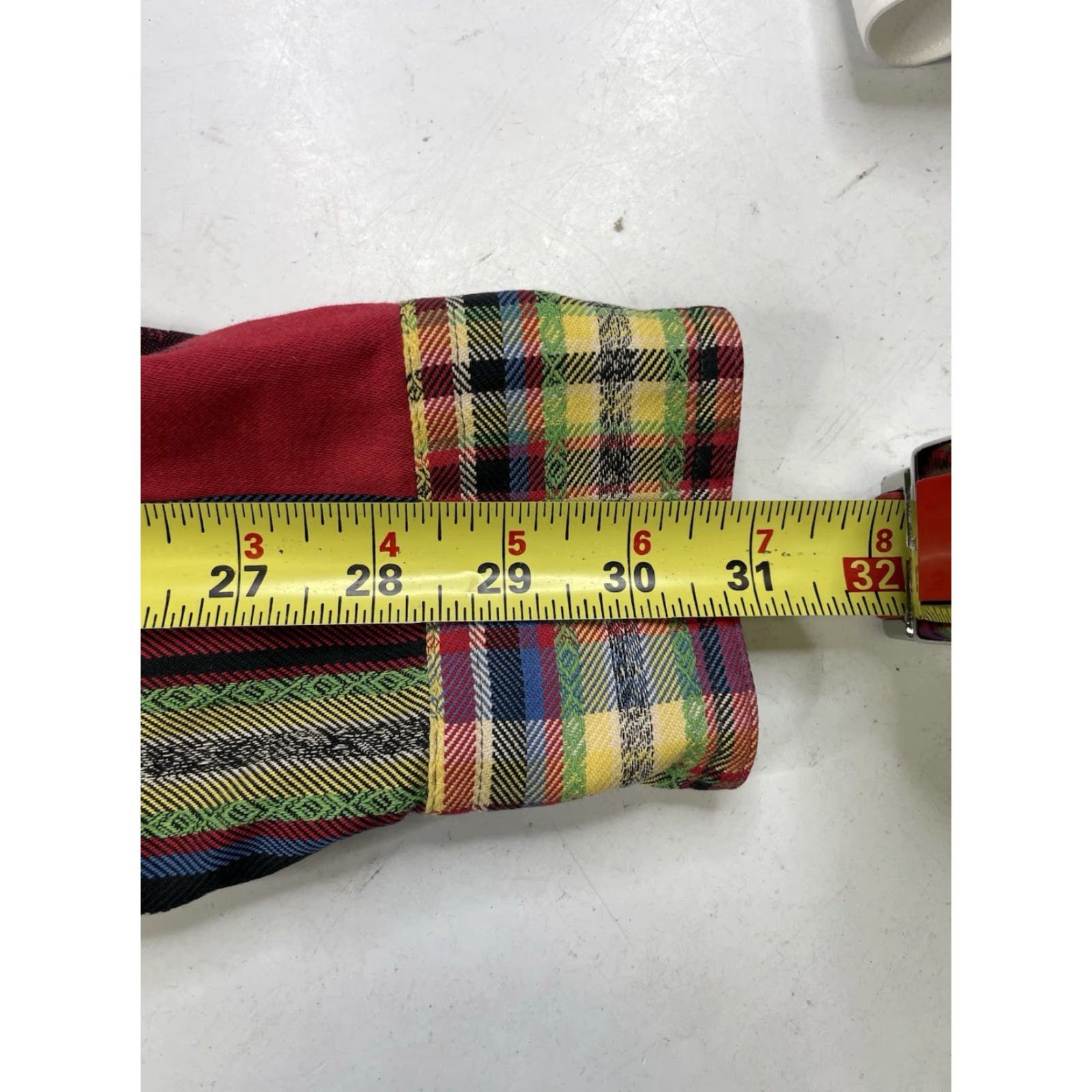 Polo Ralph Lauren VINTAGE Polo Ralph Lauren Shirt Polo Ralph Lauren Button-Down Long Sleeve Red Beacon Aztec Small Men Regular Shirt Size US S / EU 44-46 / 1 - 5 Thumbnail