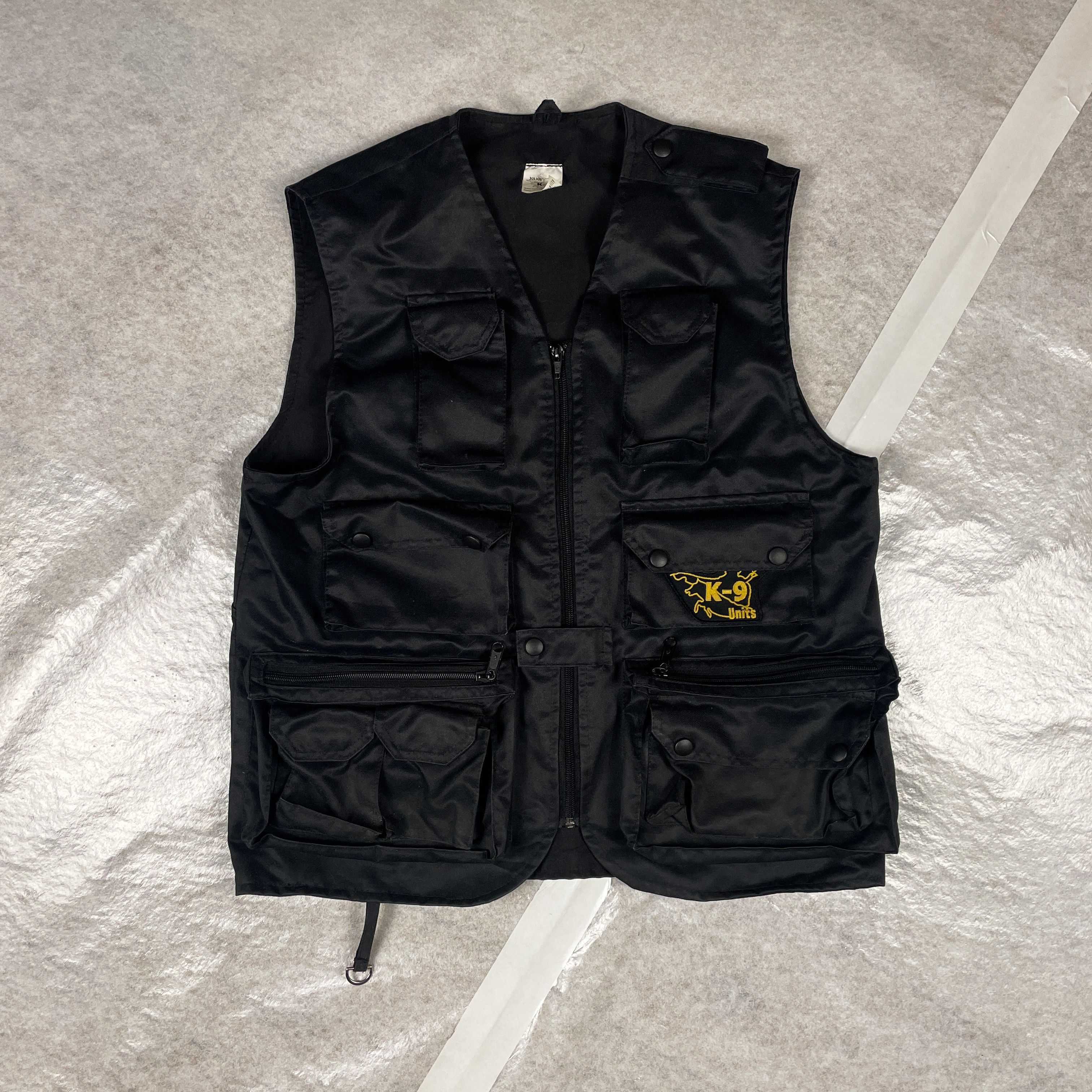 Vintage Black K-9 Utility Vest Size US M / EU 48-50 / 2 - 1 Thumbnail