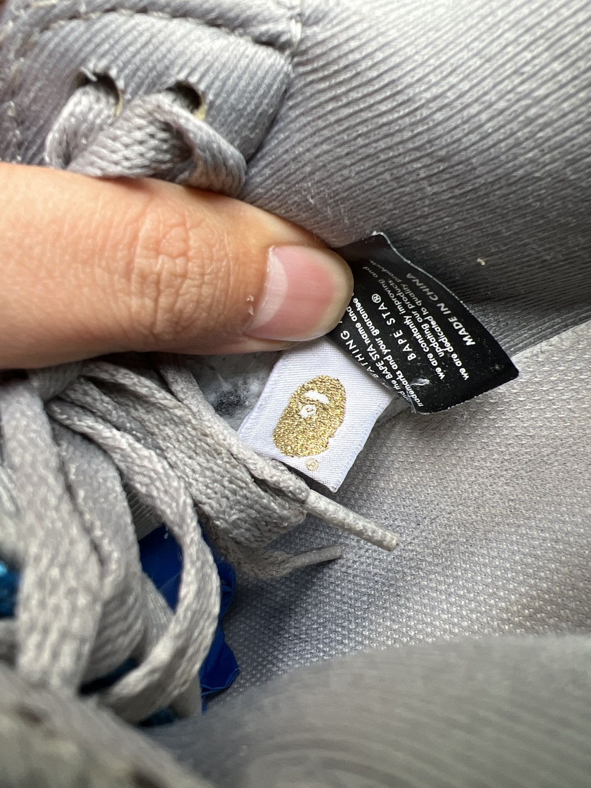 Bape Bape Roadsta Blue Grey Size US 9 / EU 42 - 8 Thumbnail