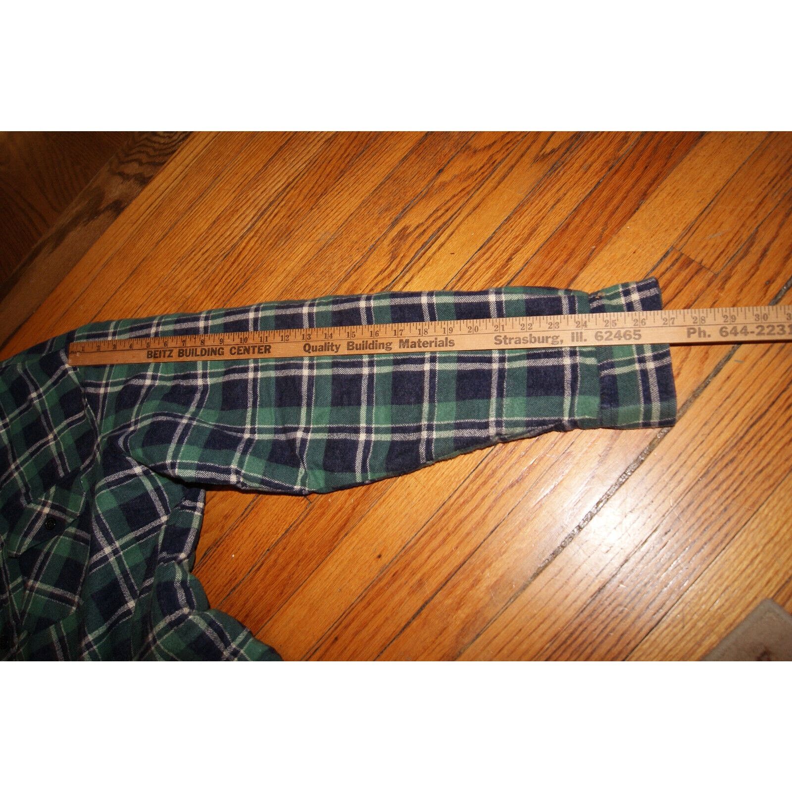 Woodlands VTG WOODLAND Flannel Shirt Mens XL Tall Quilt Lined Shacket Size US XL / EU 56 / 4 - 11 Thumbnail