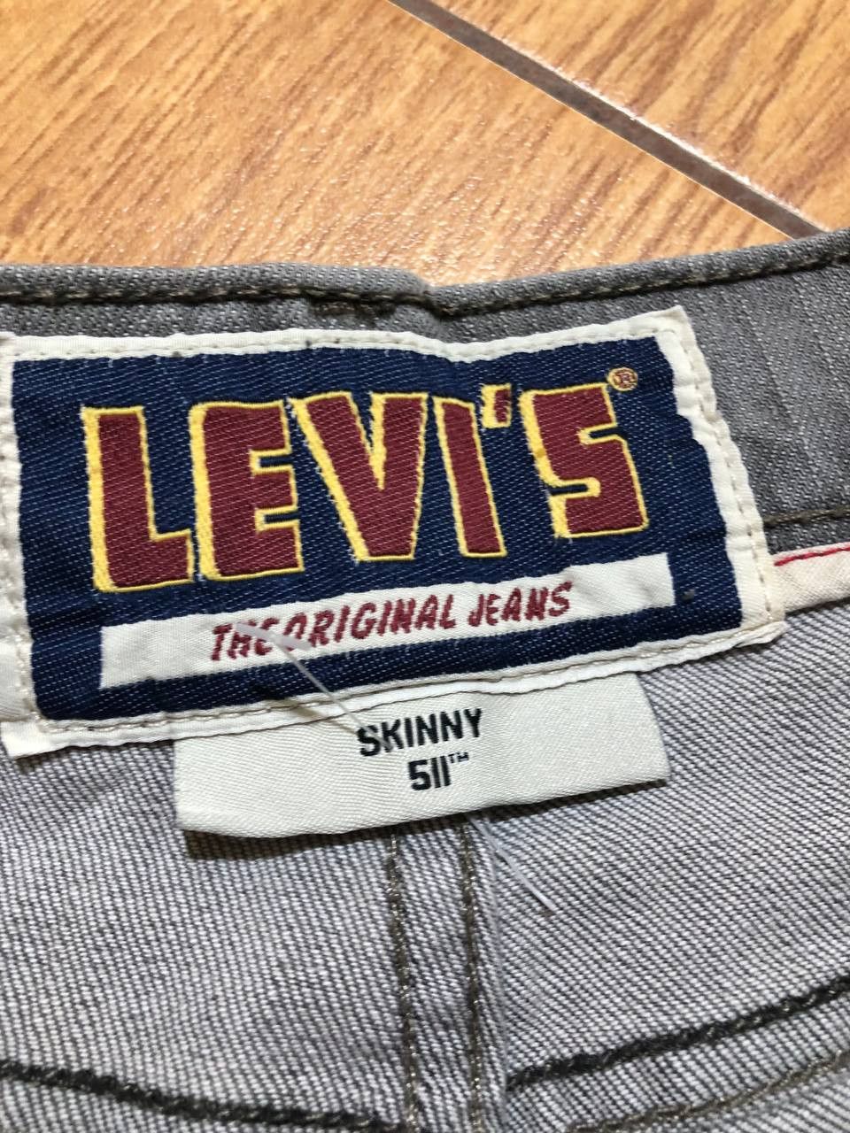 Levi's Levis Jeans Skinny 511 Distressed Mens streetwear pants Size US 32 / EU 48 - 2 Thumbnail