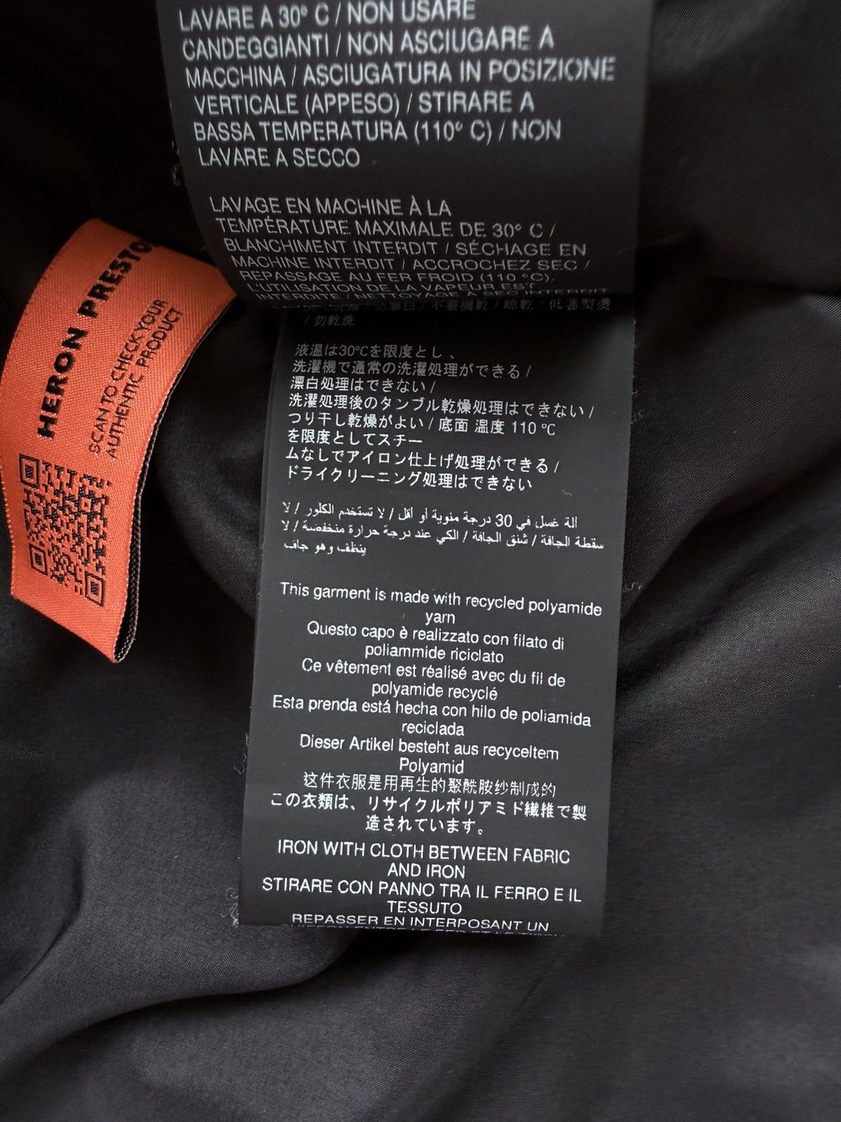 Heron Preston HERON PRESTON TECH FABRIC PUFFER JACKET Size US M / EU 48-50 / 2 - 10 Thumbnail