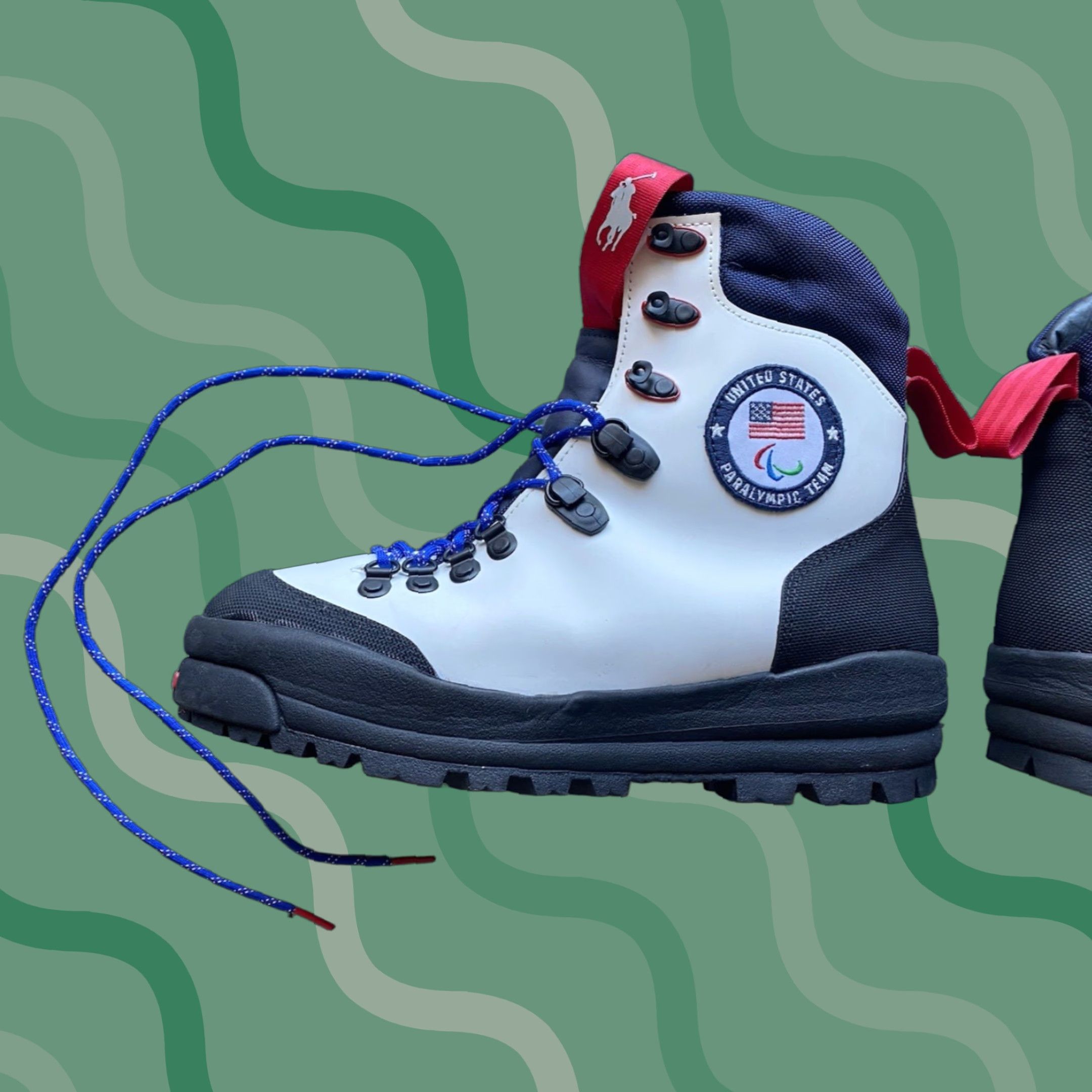 Polo Ralph Lauren Polo Ralph Lauren Boots USA Paralympic Para Olympic Team Men's 9.5 D Multicolor Size US M / EU 48-50 / 2 - 1 Thumbnail