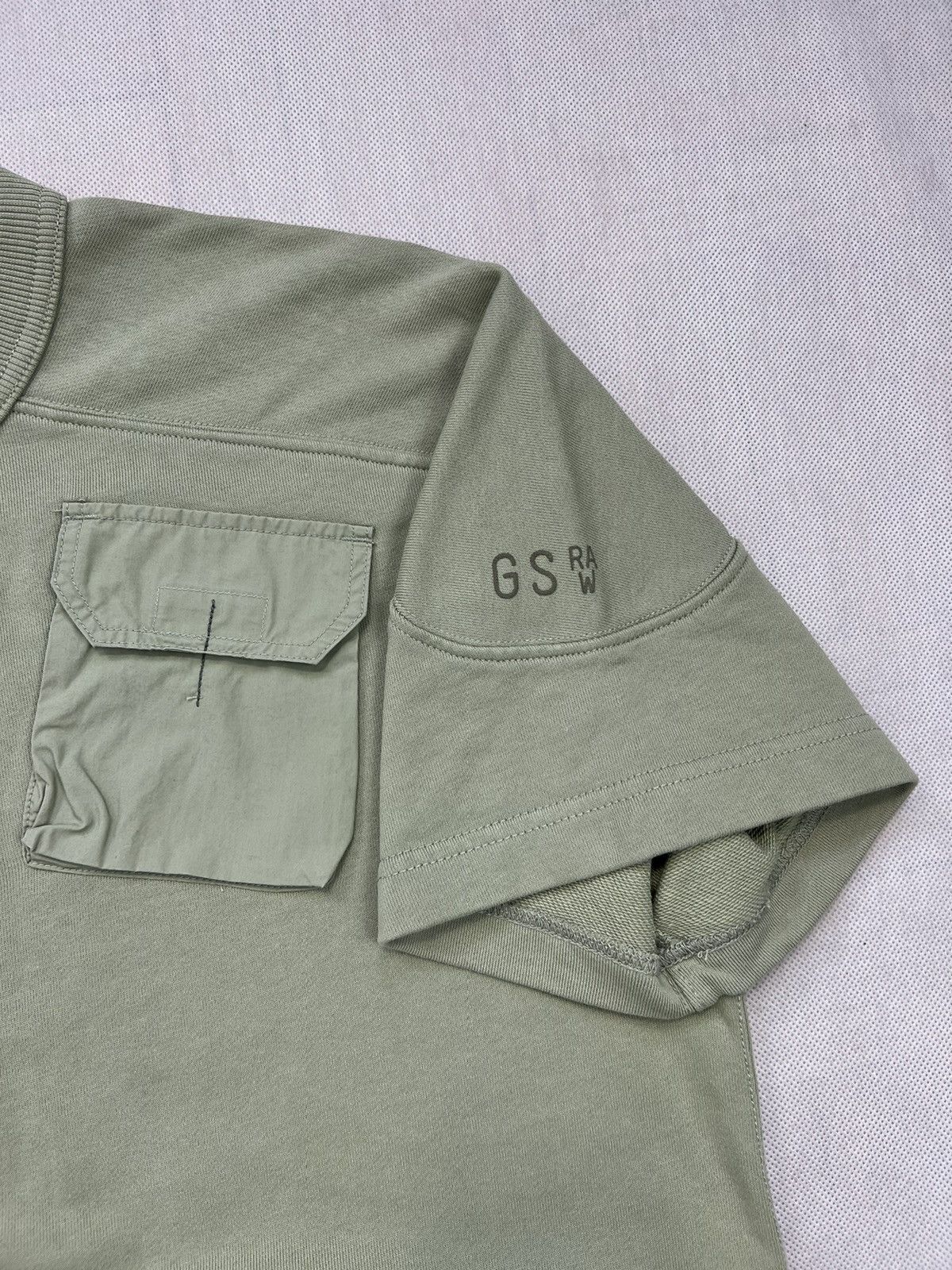 G-Star Tshirt G Star RAW Pocket New Collection Size US L / EU 52-54 / 3 - 2 Thumbnail