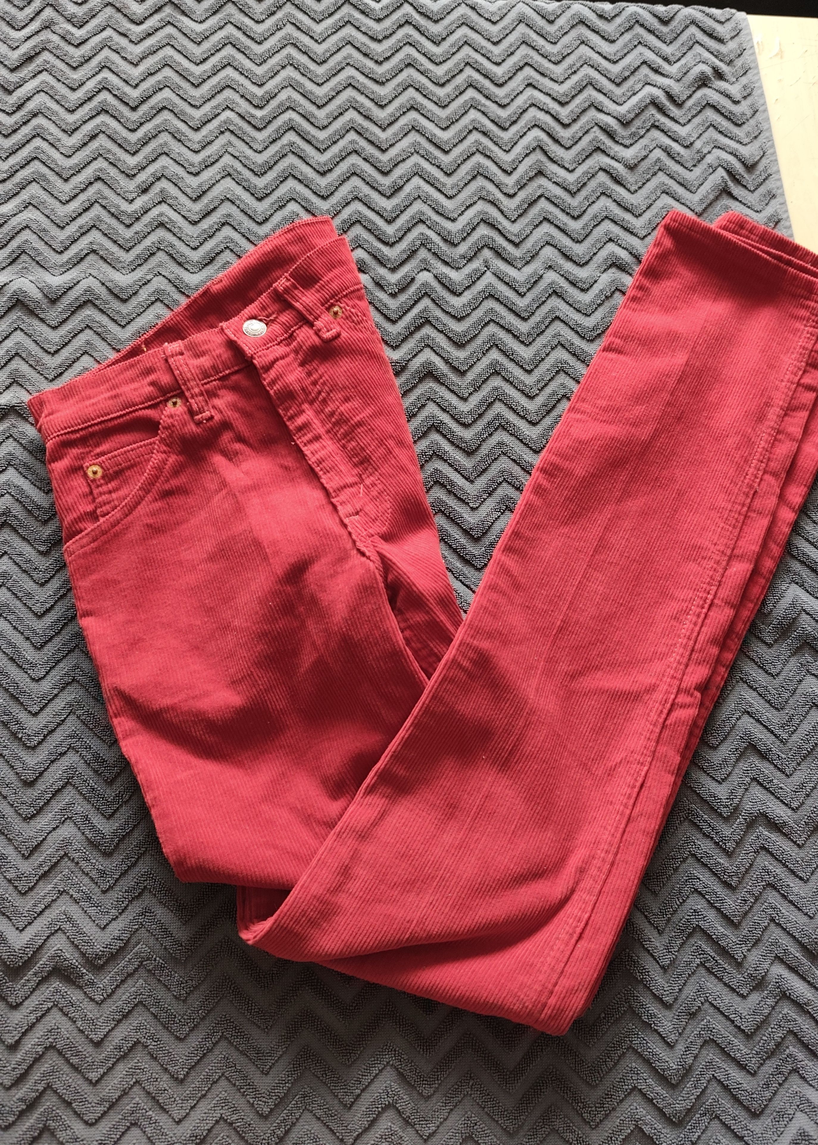 Levi's × Levi's Vintage Clothing Levis Vintage 80s Red jeans 631 59 83 size W22/L36 Size 22" - 3 Thumbnail