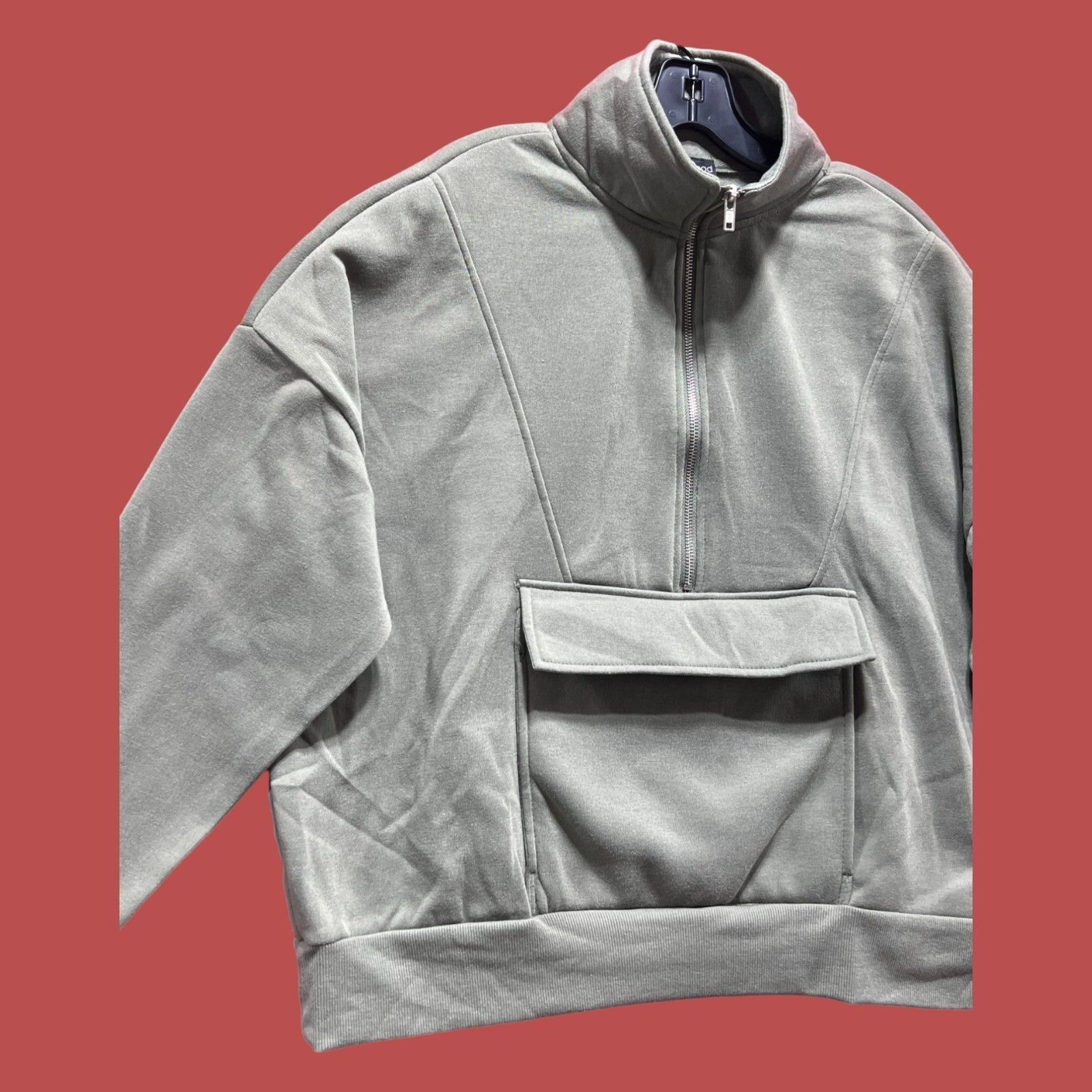 Other Love Mood - Women's Long Sleeve Sweatshirt With Kangaroo Poc Size M / US 6-8 / IT 42-44 - 14 Thumbnail