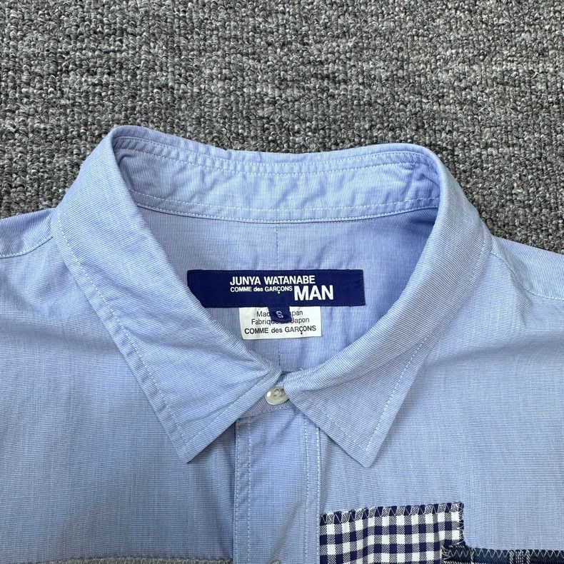 Comme des Garcons Comme Des Garcons Deconstructing Patchwork Shirt Size US M / EU 48-50 / 2 - 3 Thumbnail